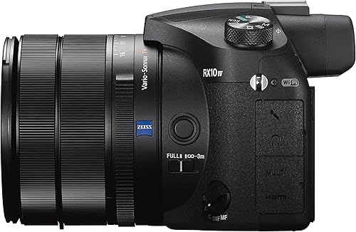 Miniatura 6 de Sony Cyber‑Shot RX10 IV con enfoque automático de 0.03 segundos y zoom óptico de 25x (DSC-RX10M4), negro