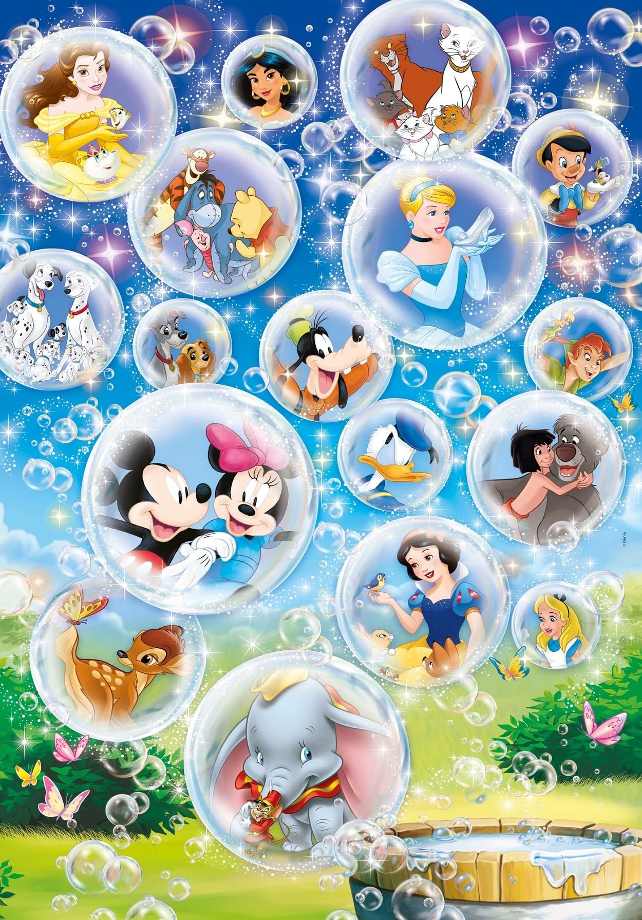 Clementoni - 27119 - Supercolor Puzzle for Children Disney Classic-104 Pieces