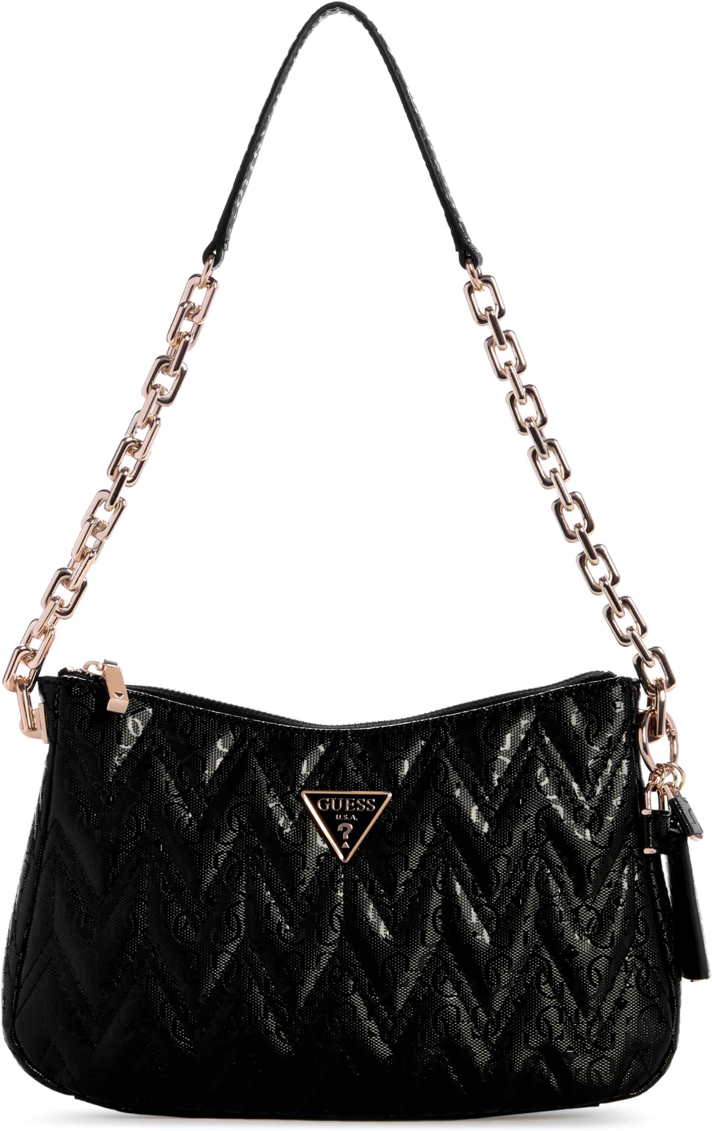 GUESSWomen's Adelard Top Zip Shoulder Bag