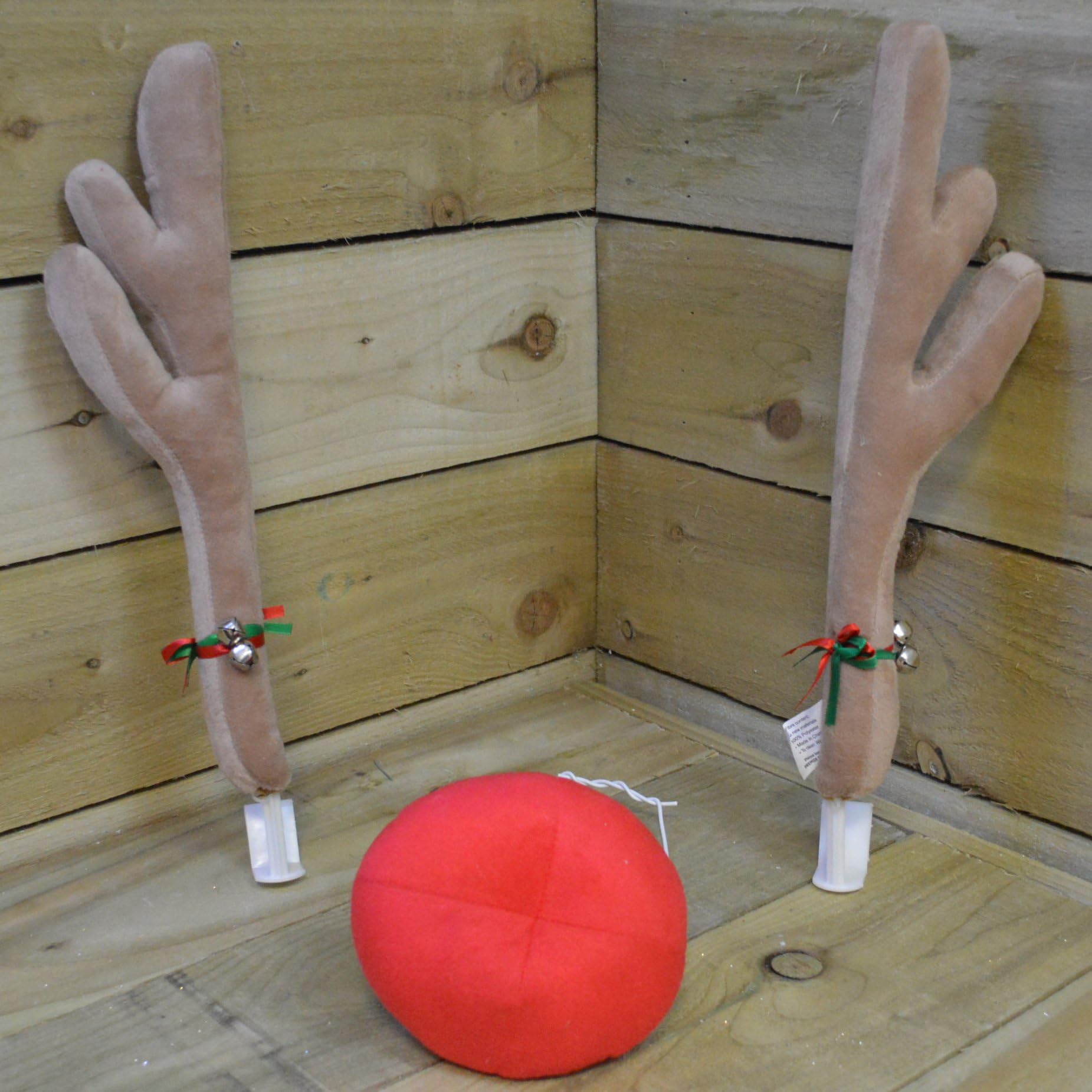 Christmas Car Reindeer Antlers & Nose