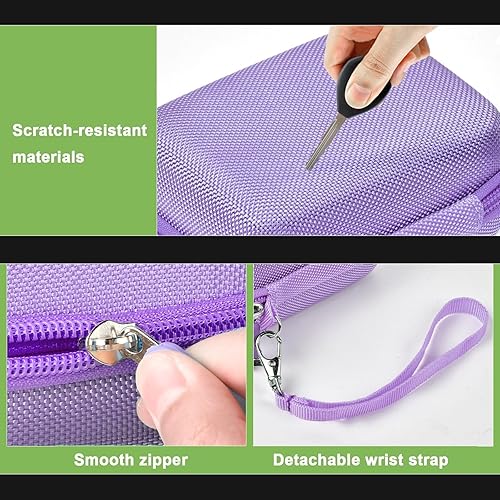 Miniatura 4 de Funda compatible con cámara digital VAHOIALD FHD 1080P/para CAMKORY Digital Point and Shoot/para KODAK PIXPRO FZ45-BK 16MP Vlogging/para