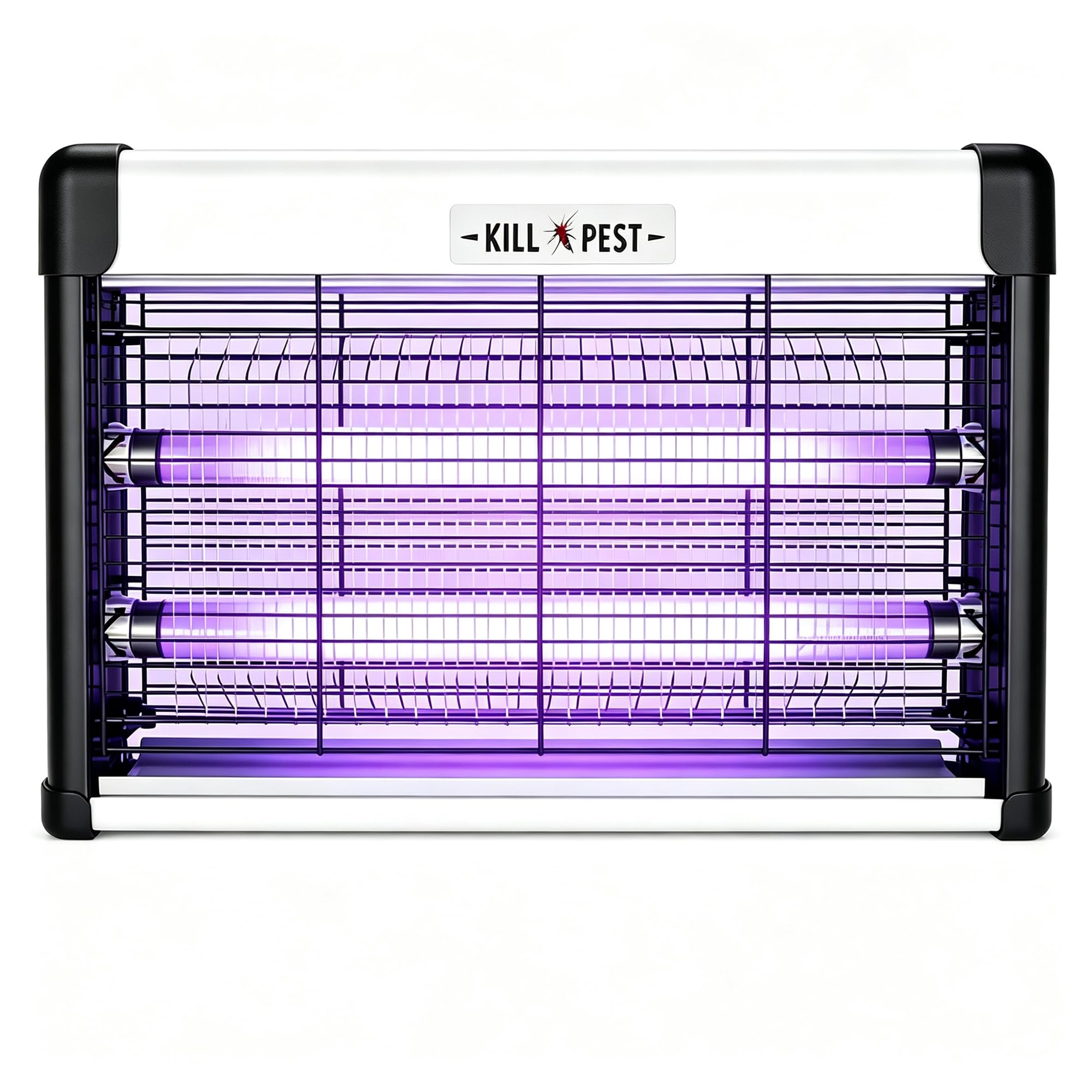 RUN HELIX Bug Zapper Outdoor & Indoor, 2400V High Power Electric Mosquito Zapper, 80-120㎡ Coverage 20W Mosquito Repellent for Patio, Home, Backyard, Kitchen, Restaurant