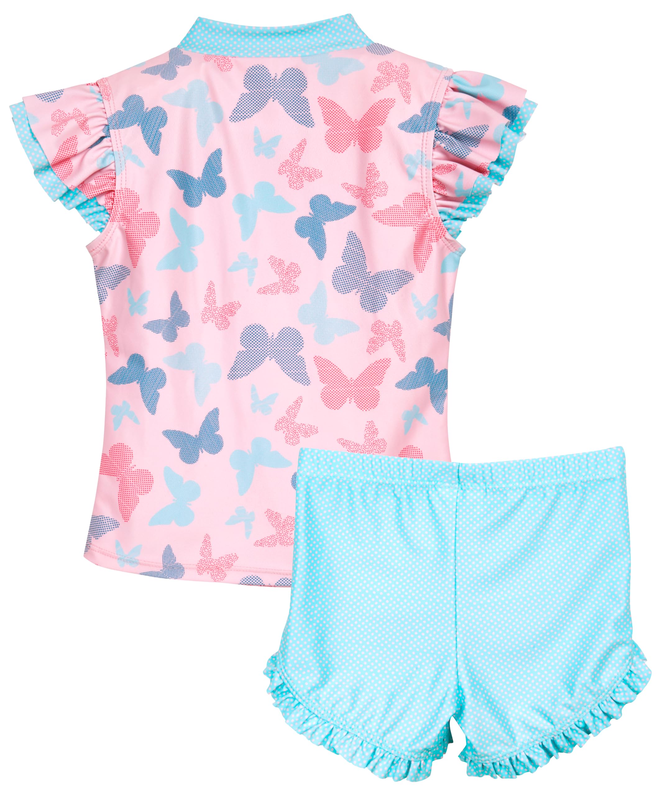 Playshoes Mädchen Zweiteiler Schwimmshirt-Set