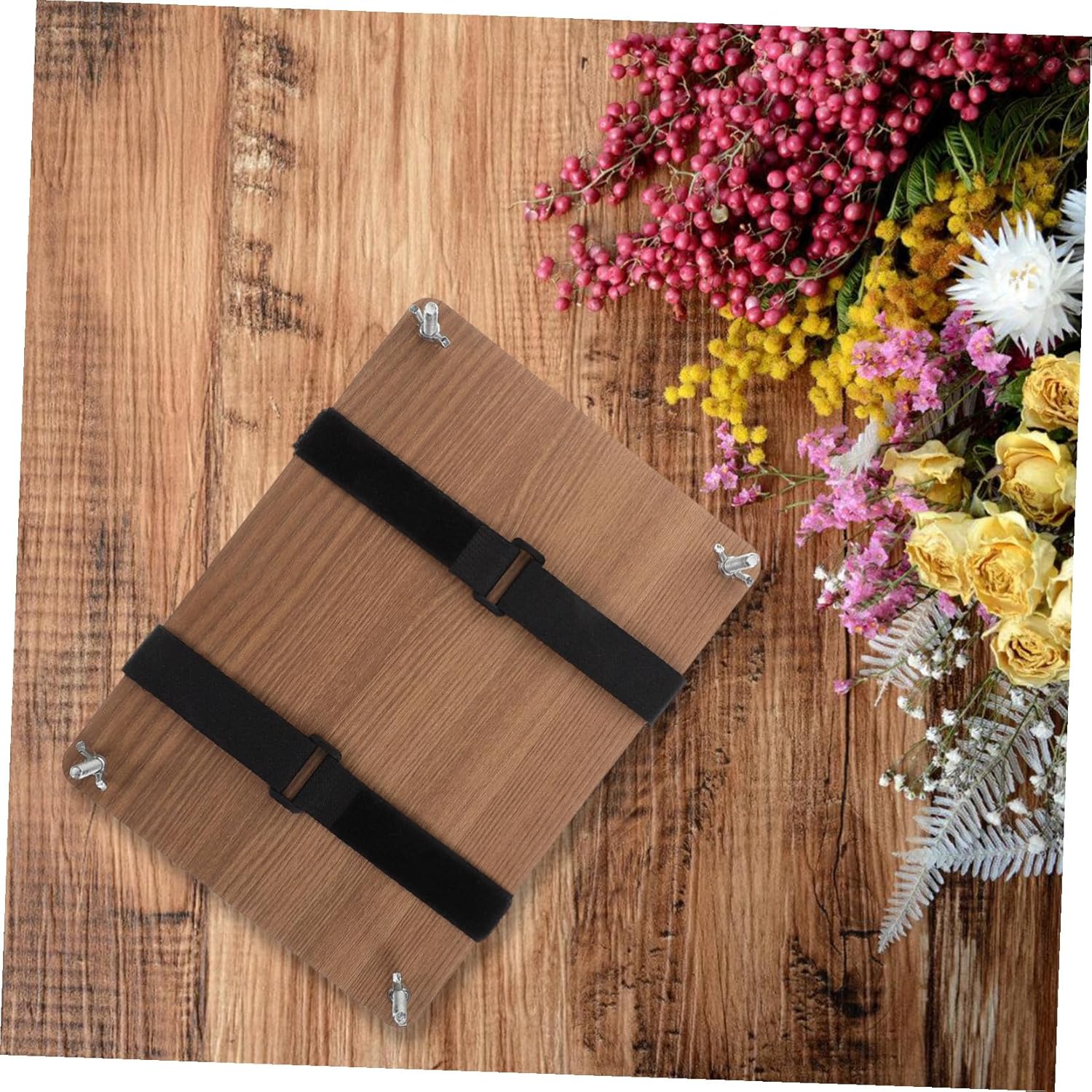 LALADEFIEE Wooden Flower Pressing Kit DIY Plant Specimen Tool for Flower Crafting and Preservation Beginner-Friendly Floral Press with Instructions for Artistic Botanical Projects