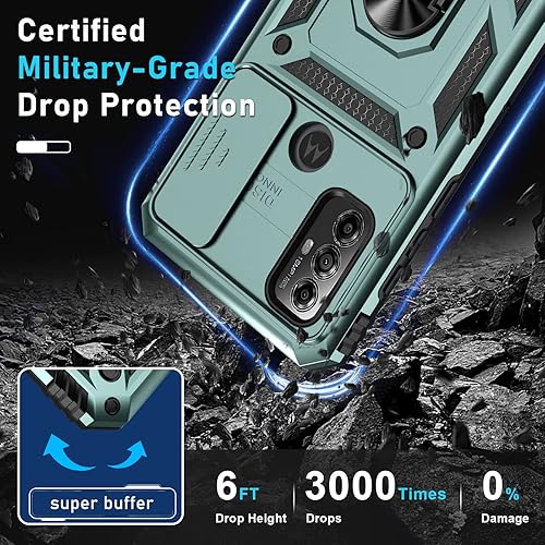 Miniatura 5 de Motorola Moto G Play 2023 Funda integrada para lente de cámara deslizante y protector de pantalla no para versión 2021 resistente a los golpes