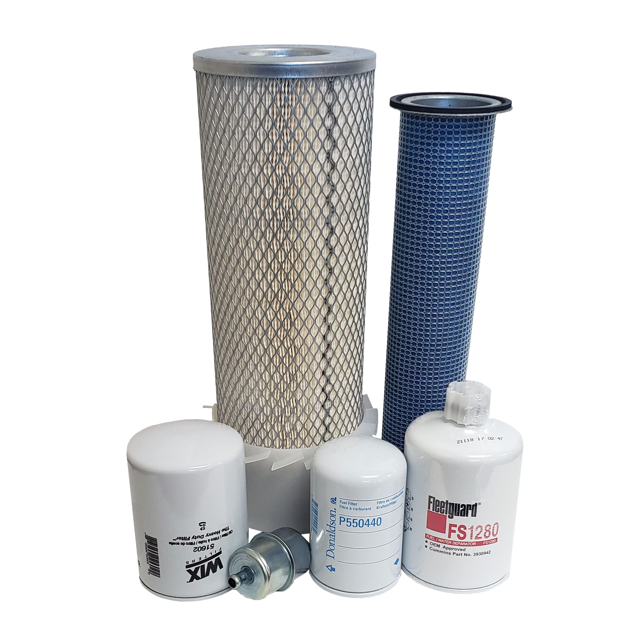 CFKIT Service Filter Kit for-CASE 580SK Loader Backhoes