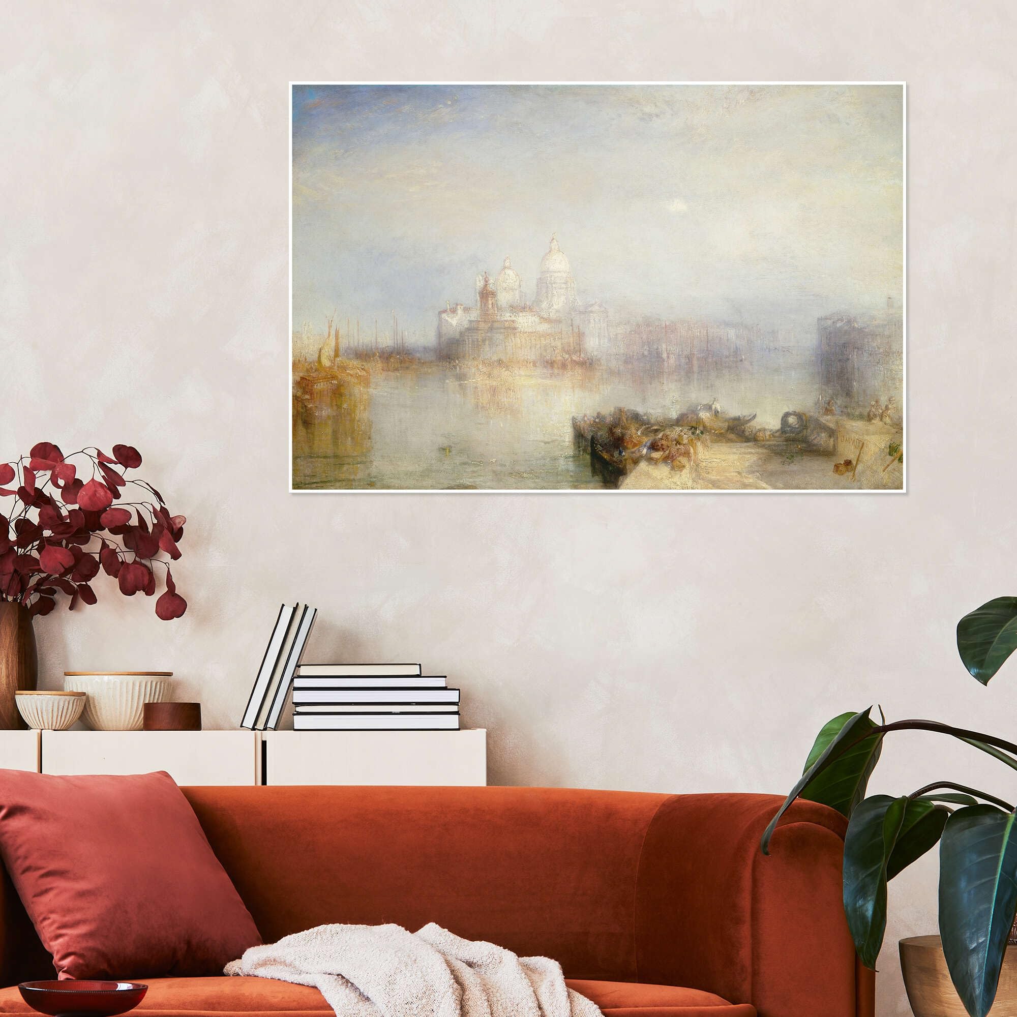 The Dogana and Santa Maria della Salute Plakat