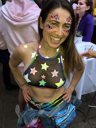 Miniatura 3 de Neva Nude Calcomanía corporal de edición de cristal en tu cara de Pride Tribe