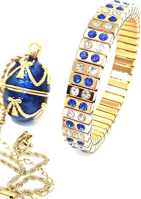 Mother inlaw Gift from Daughter in law Mom and Wife jewelry for loved one HANDMADE with Love for women 24KGOLD Austrian Russian Jewellery