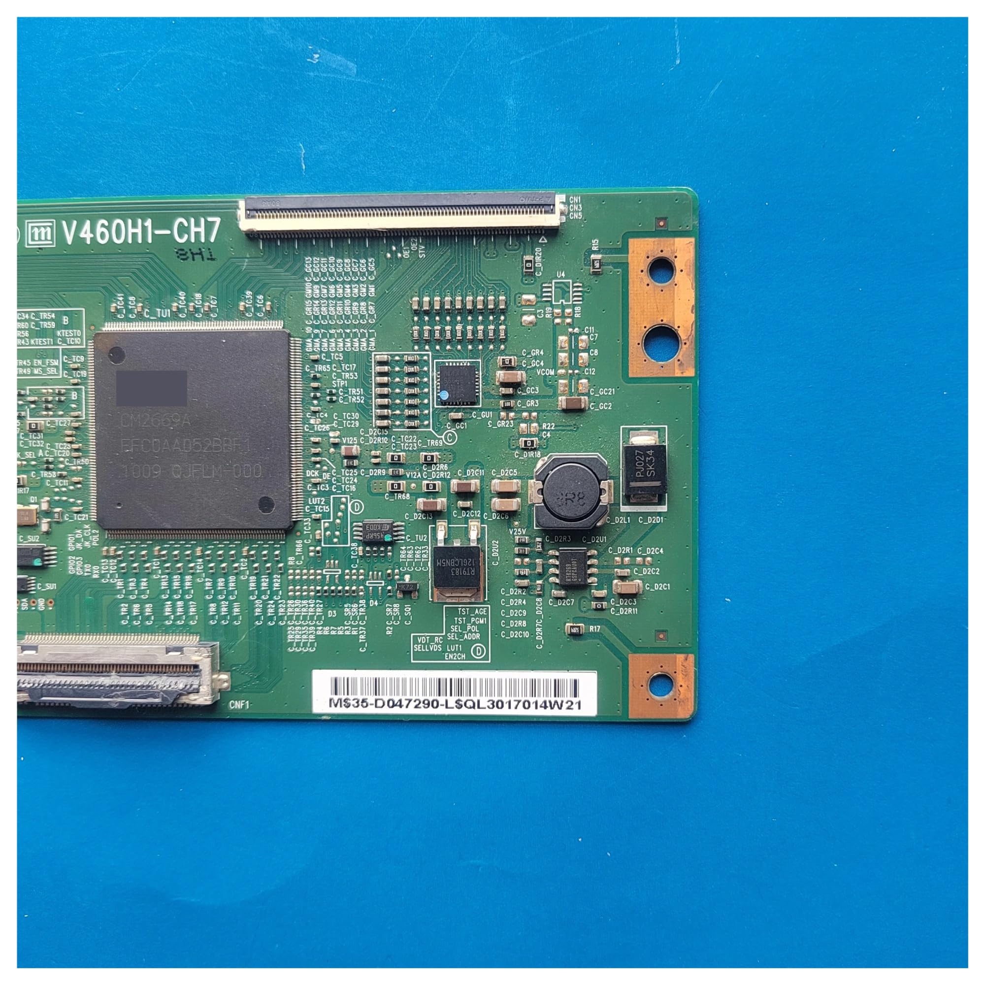 Scheda Logica V460H1-CH7 T-CON BN81-04452A, Compatibile Con Samsung, TV UN46C6300 UE40C6000 UE46C6000 UN46C6500