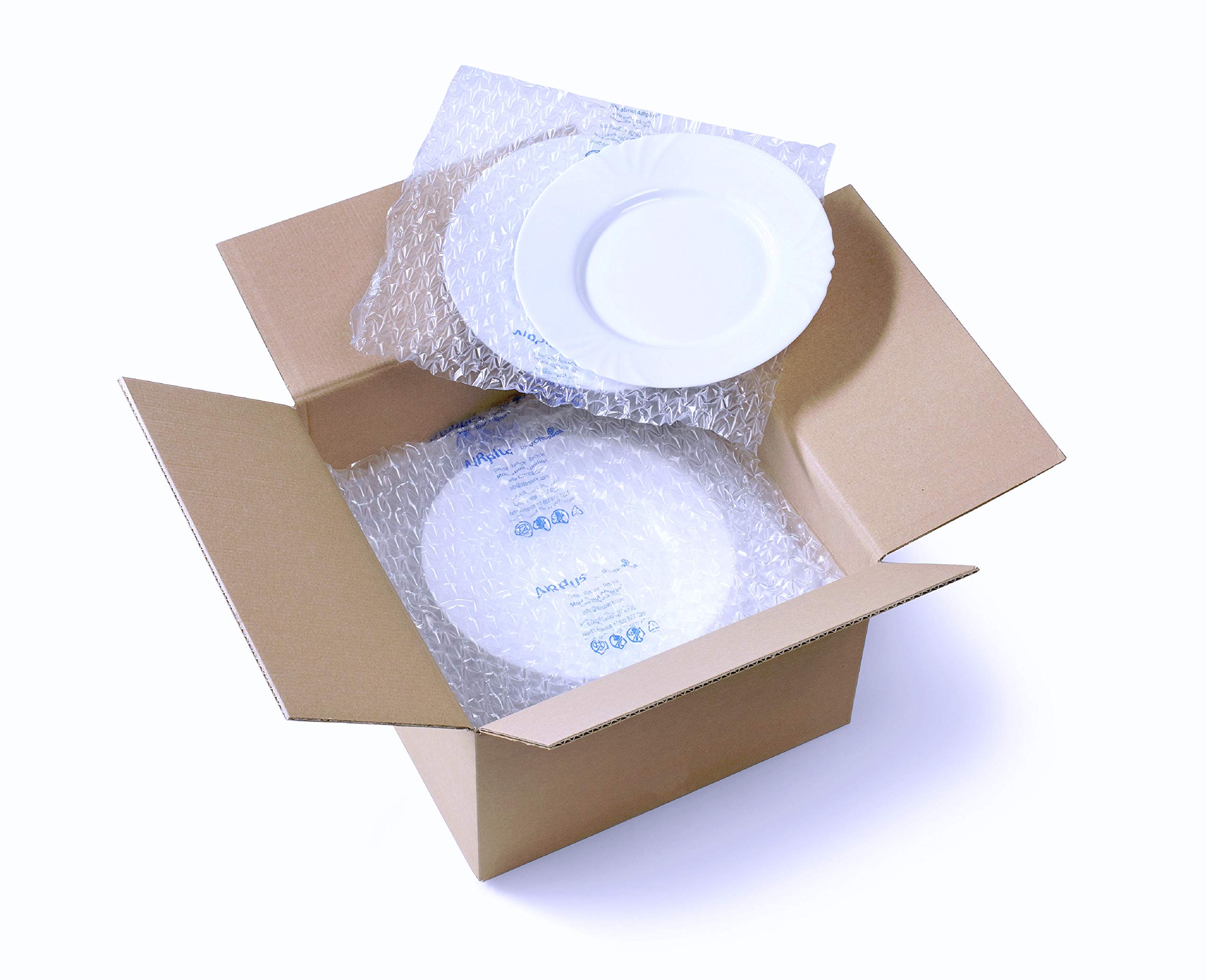 Coussins à air prégonflés pour remplissage - gonflés et emballés - remplacement 99% plus léger et résistant