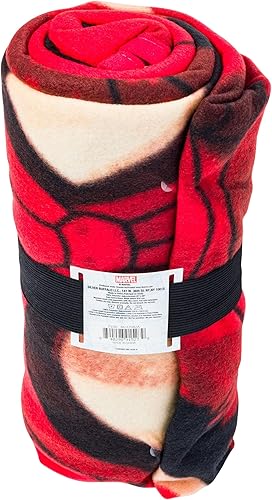 Miniatura 4 de Silver Buffalo Marvel Universe Spidey Close Up Web Shooter - Manta de forro polar de 45 x 60 pulgadas