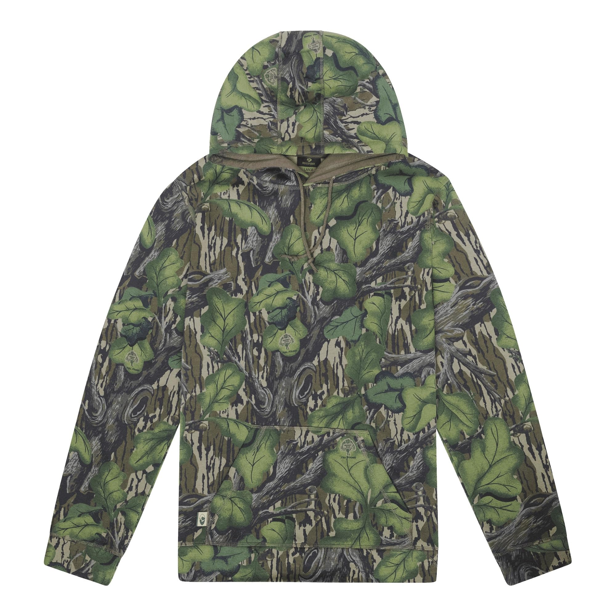 Mossy Oak Men’s Vintage Camo Hunt Hoodie Felpa con cappuccio Uomo (Pacco da 1)