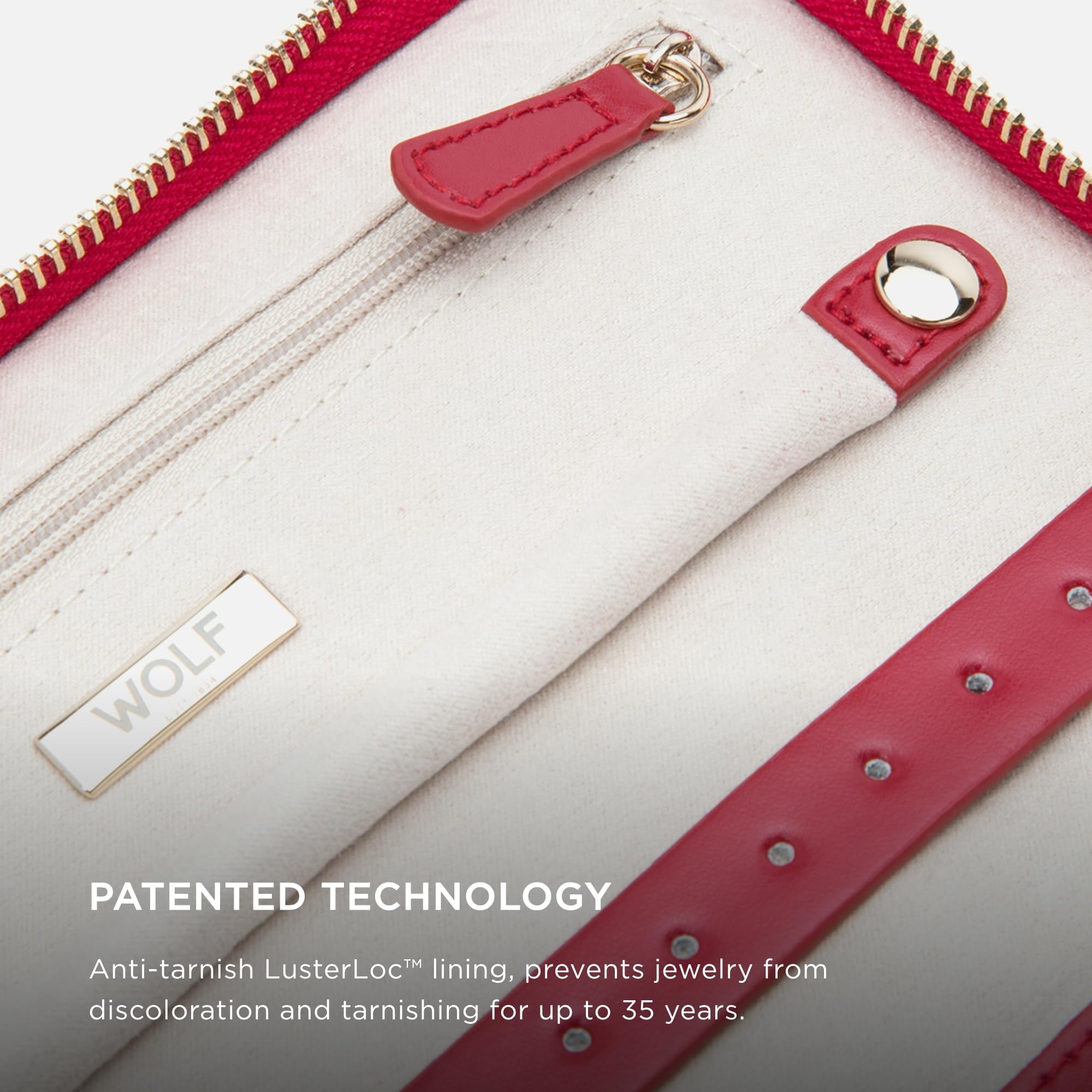 Amazon.co.jp: 【国内正規品】WOLF Caroline Portfolio (レッド 