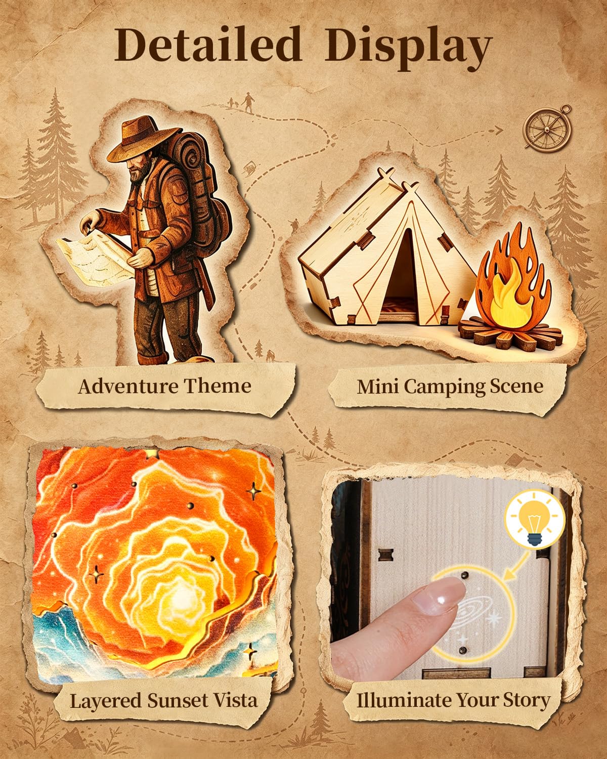 Rompecabezas 3D para adultos-Starry River Quest