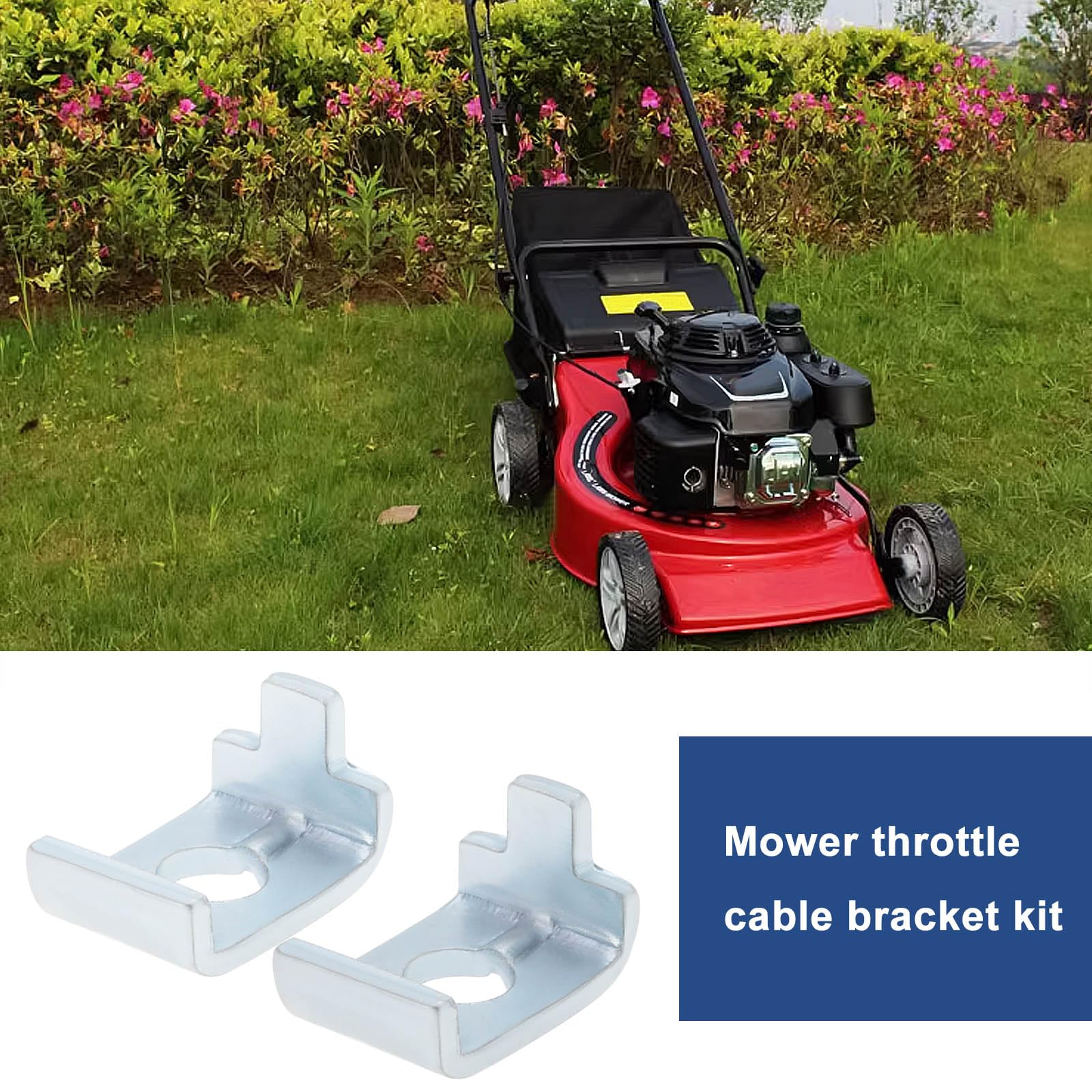 eMagTech 4 Sets of Lawn Mower Throttle Cable Holder Kits Compatible with Honda GX110 GX120 GX140 GX160 GX200 GX240 GX270 GX340 GX390 OE 16594-883-010 - Image 3