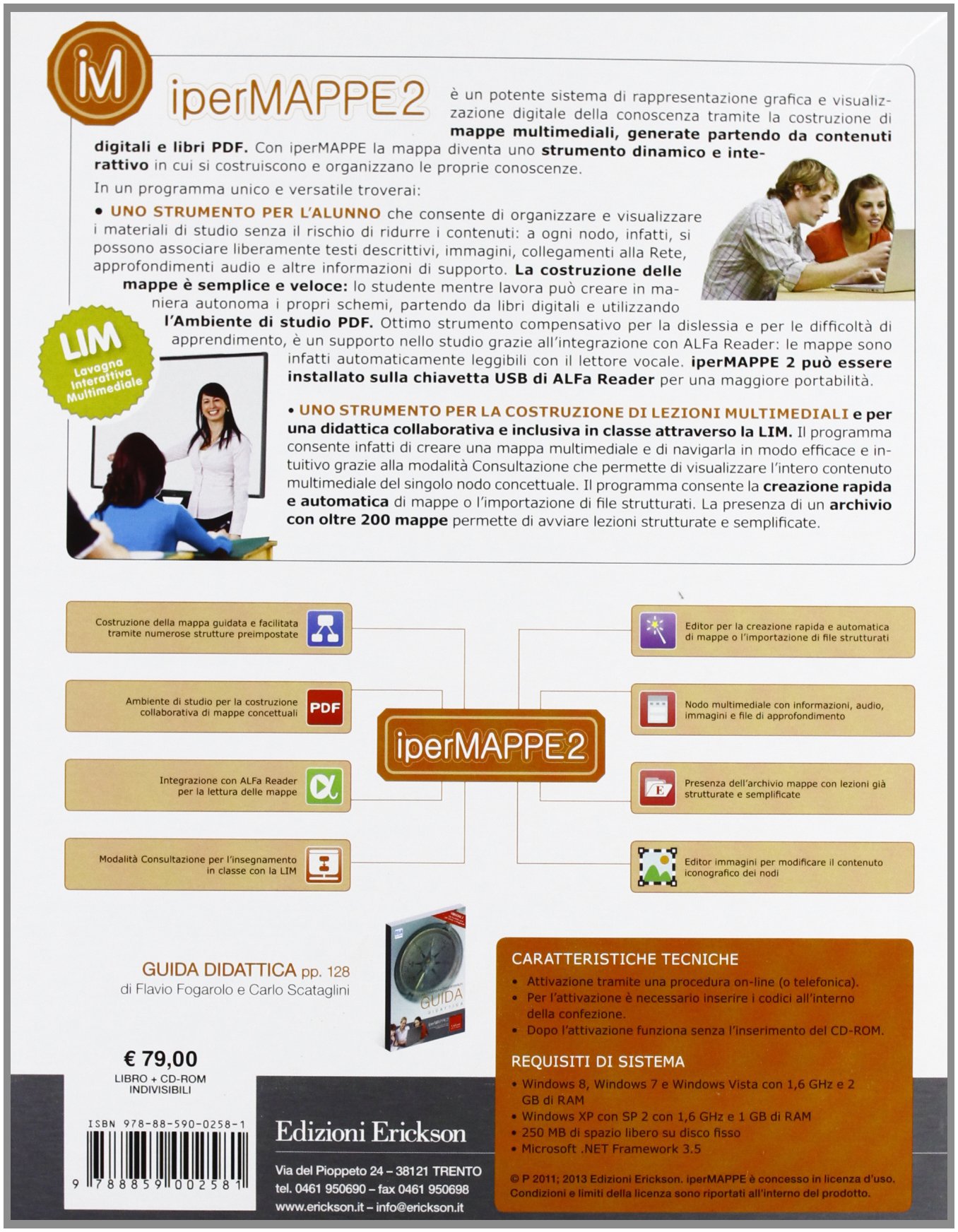 IperMappe 2. Costruire mappe per lo studio individuale e l'insegnamento in classe. CD-ROM. Con libro