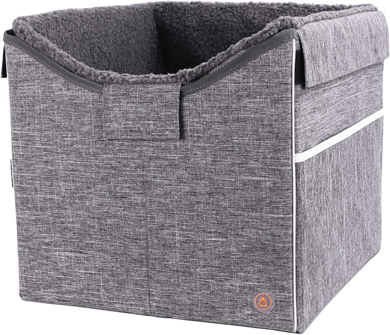 petisfam Pet Lookout Pet Booster Seat for a Happy and Safe Ride with Small Dogs or Cats