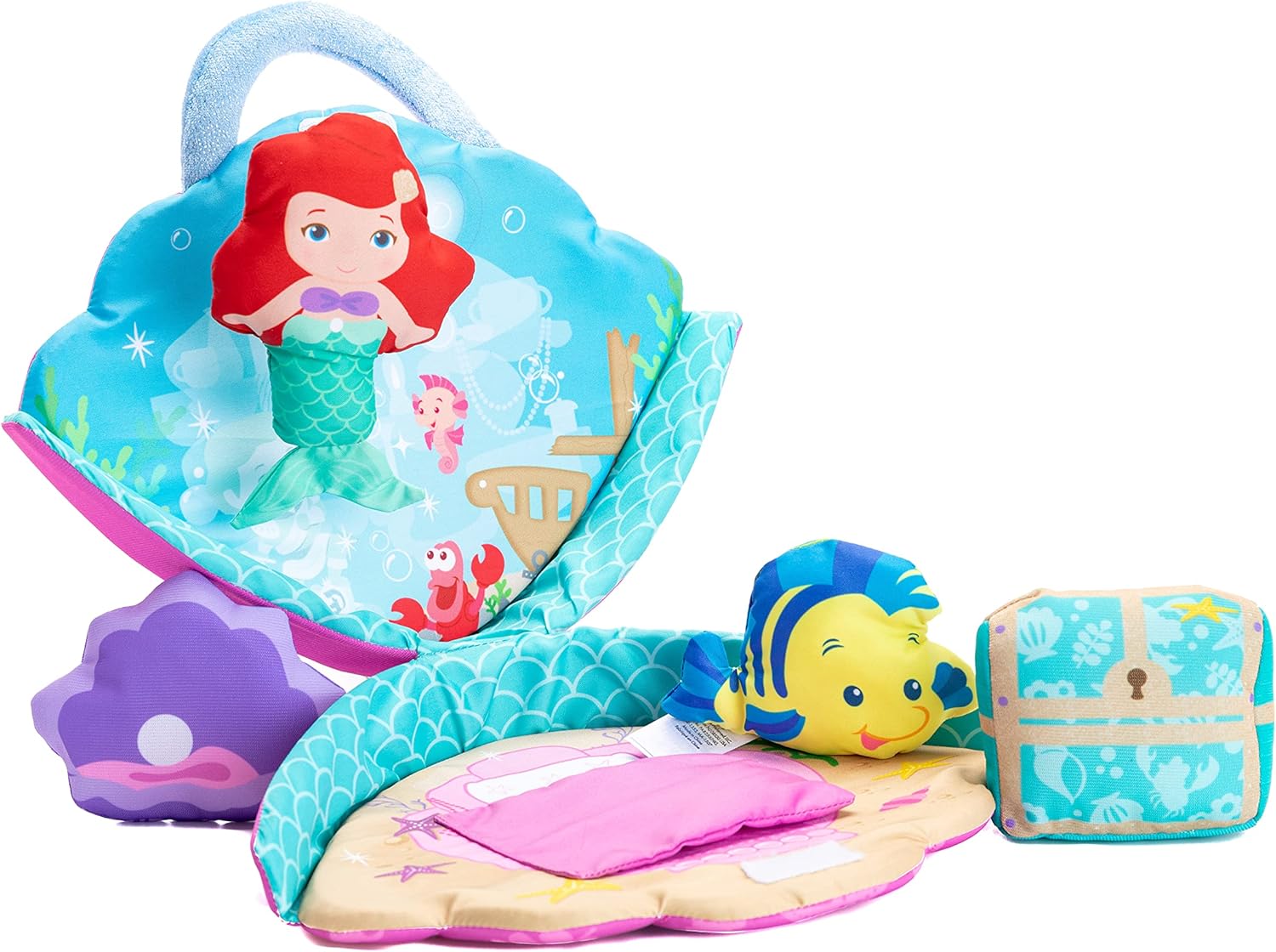Disney Baby My 1st Princess Ariel Seashell Playset, toy included