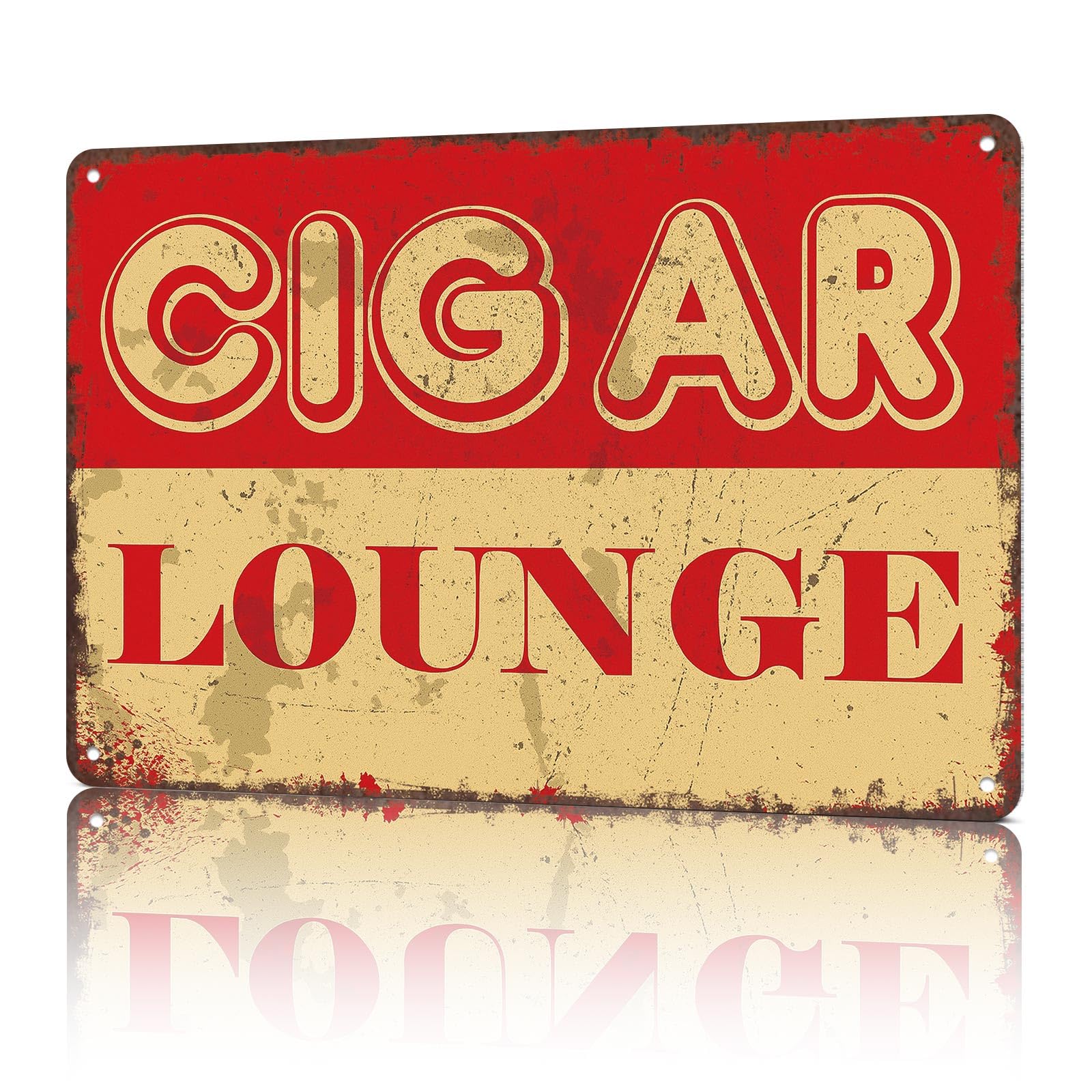 KWQDOZF Funny Vintage Metal Signs Cigar Tin Sign-Tin Sign Poster 8x12inch