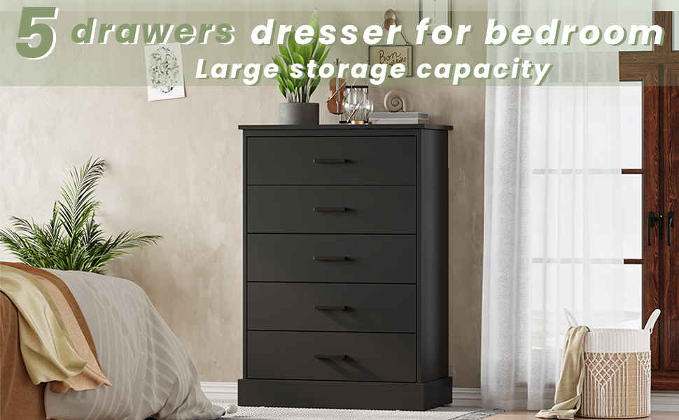 Watch Hasuit 5 drawer dresser Installation Guide on Amazon Live