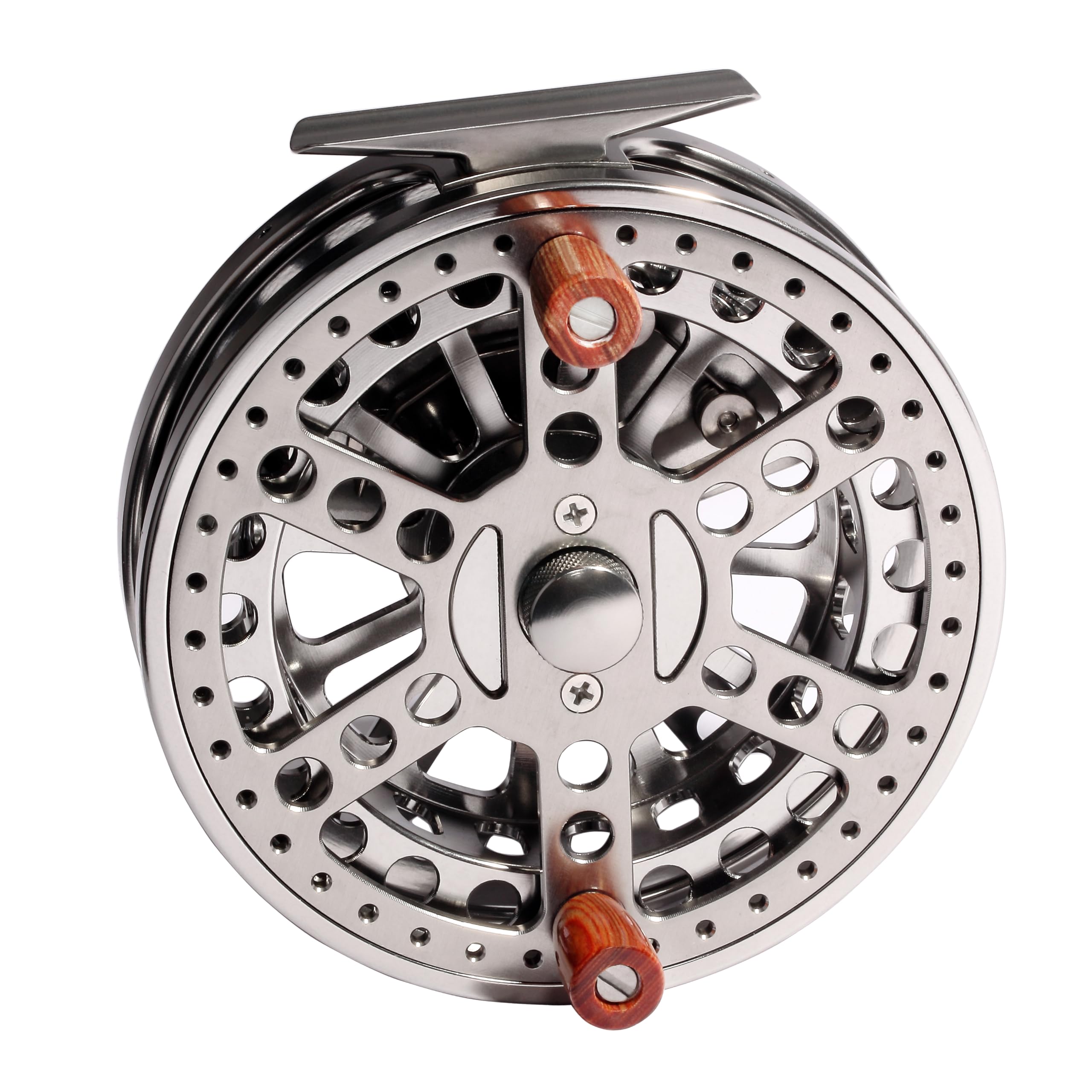 Centerpin Float Fishing Reel, 114mm, 4.5 Inch Diameter, Free-Spinning Spool, Trotting, CNC Machined Aluminum, Steelhead, Trout and Salmon,