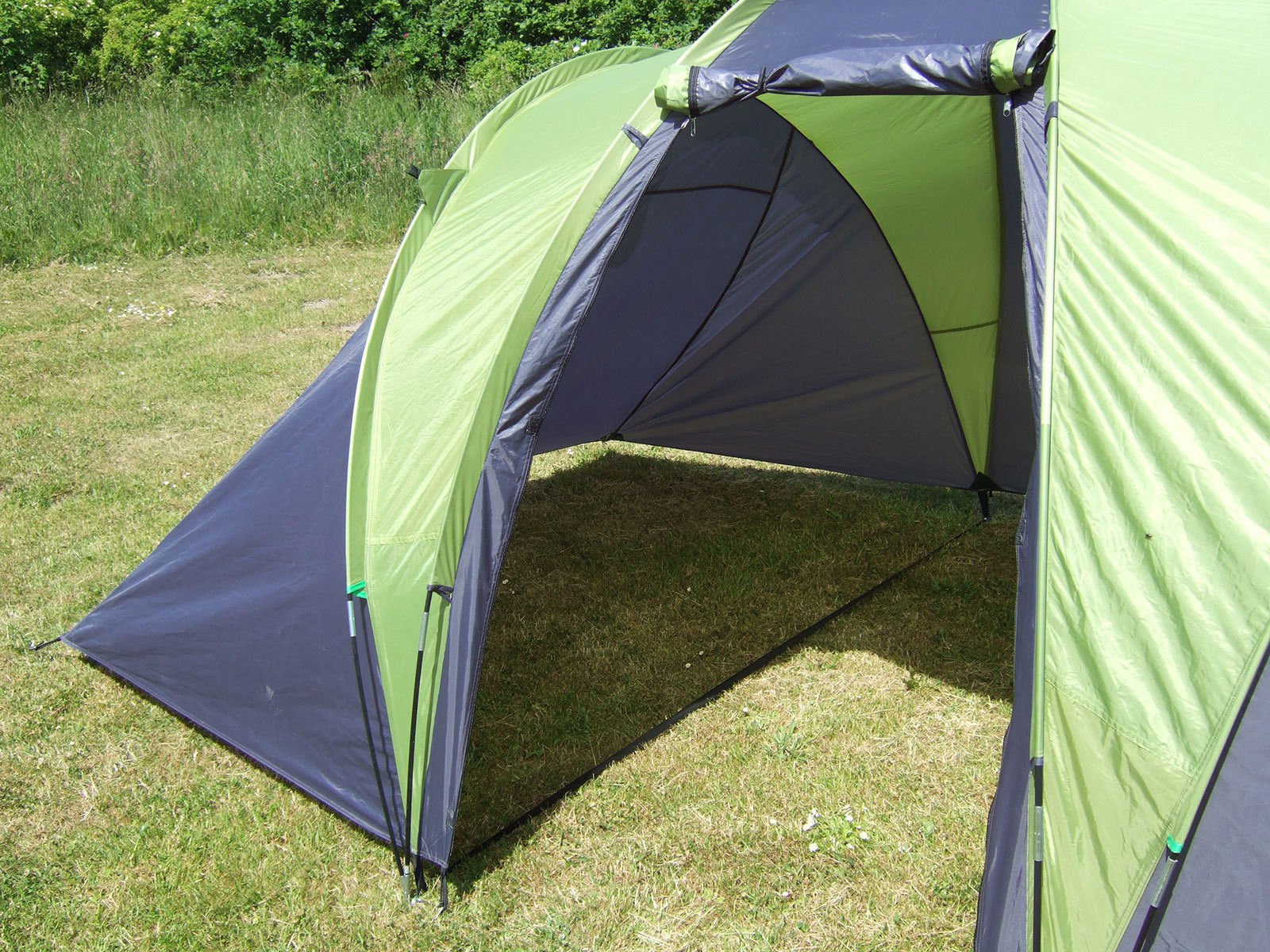 4 5 6 Mann FAMILIENZELT CAMPINGZELT Camping Zelt Sierra 6 2 KABINEN 3000 MM