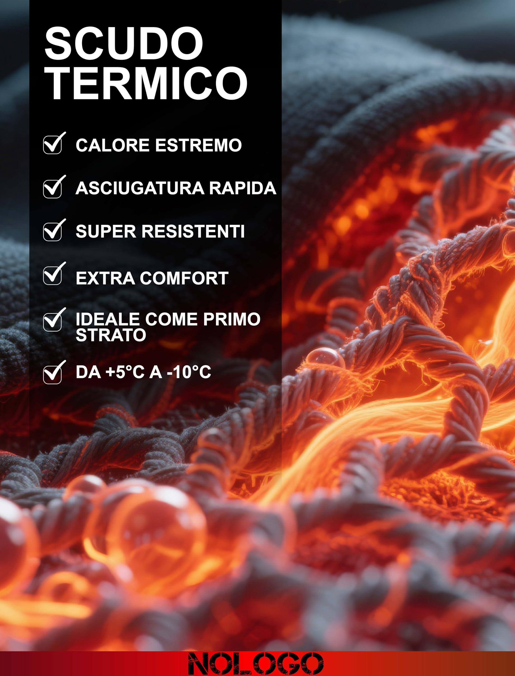 Calzamaglia Termica Uomo in Pile Toronto - Pantaloni Termici Uomo Elasticizzati, Sottotuta Moto, Intimo Termico Invernale, Pantaloni da Lavoro Invernali, Caldi, Morbidi