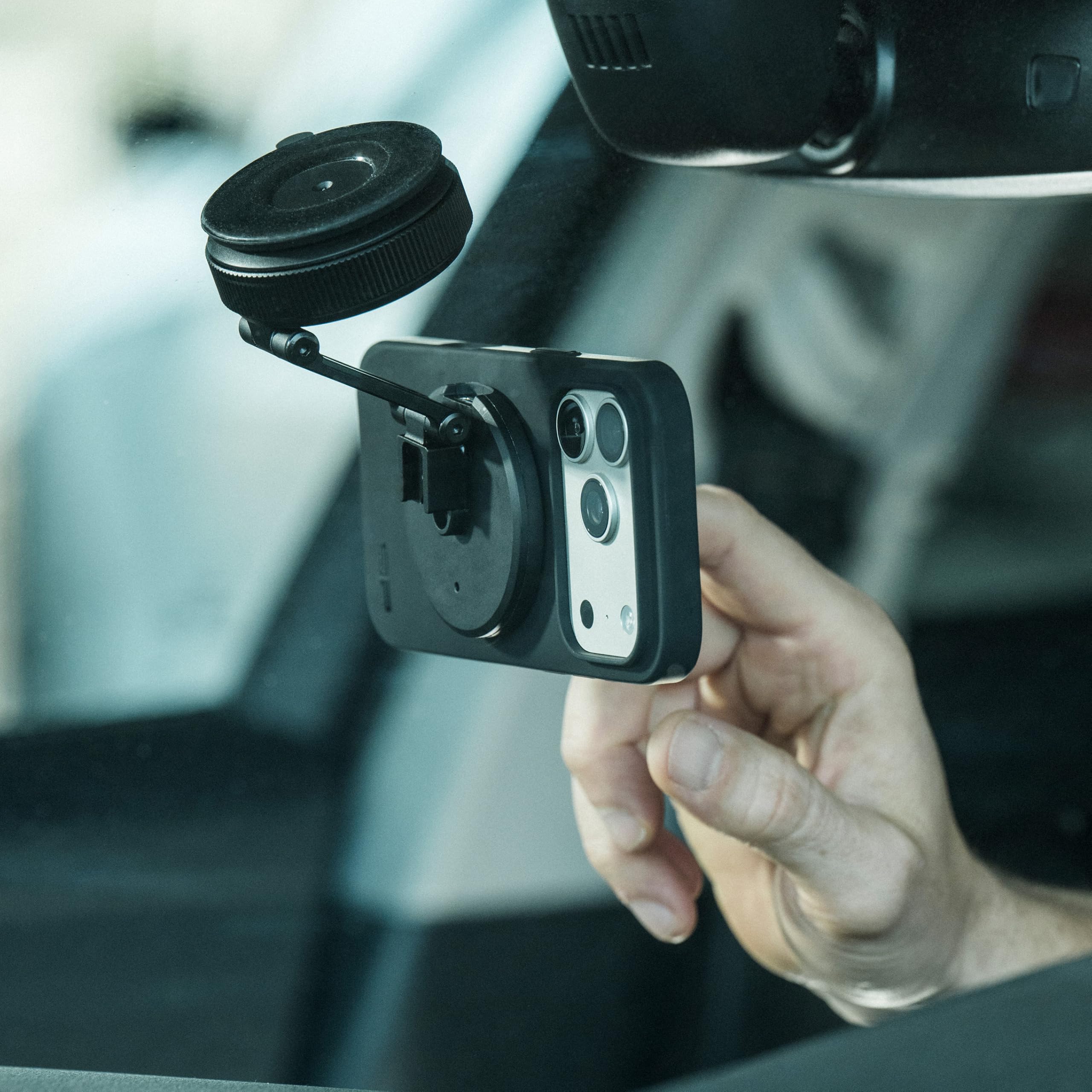 SP CONNECT Suction Mount Pro | Supporto universale per cellulare per auto | Supporto smartphone auto