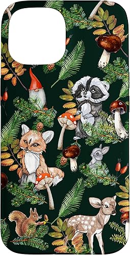 Miniatura 10 de Funda para iPhone 11 con hongos y hongos de bosque