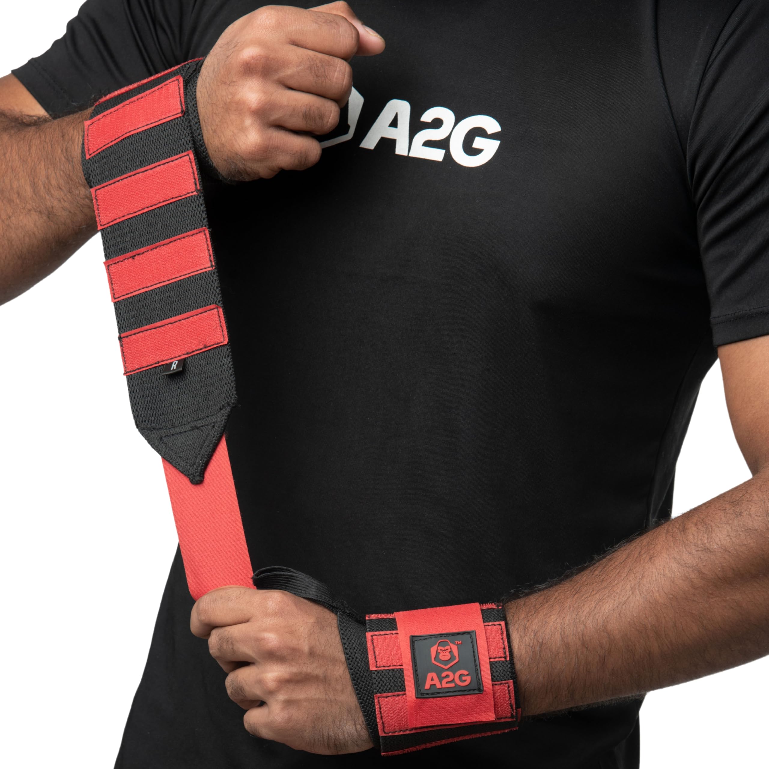 A2G Adaptive Tiger-Stripes Wrist Wraps - 28 inch long length (competition grade) | Wrist support for Men & Women Gym | Squats | Powerlifting | Weightlifting | calisthenics | Cross-fit (B0CSWP3CV2) Amazon Price History, Amazon Price Tracker