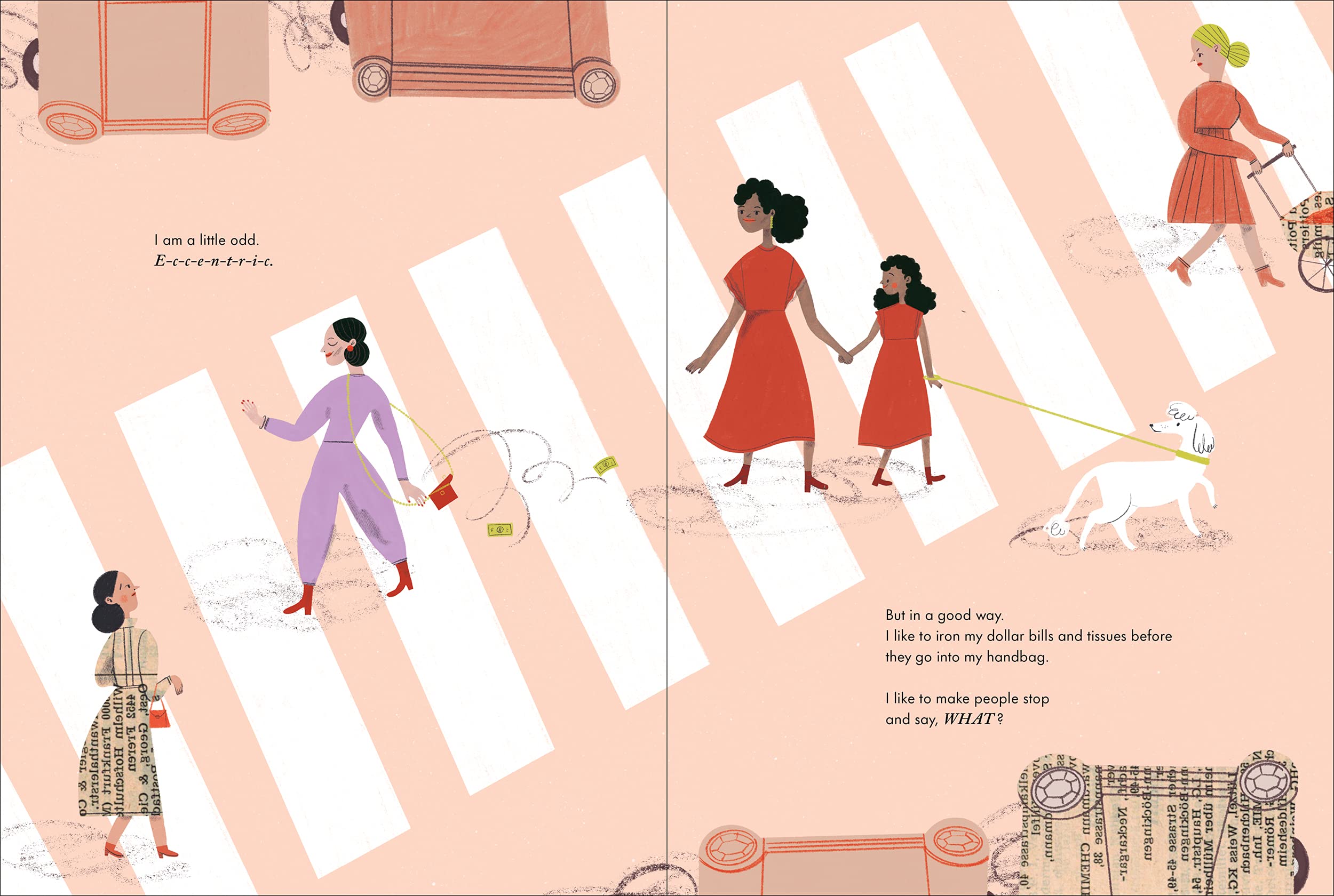 Violet Velvet Mittens with Everything: The Fabulous Life of Diana Vreeland