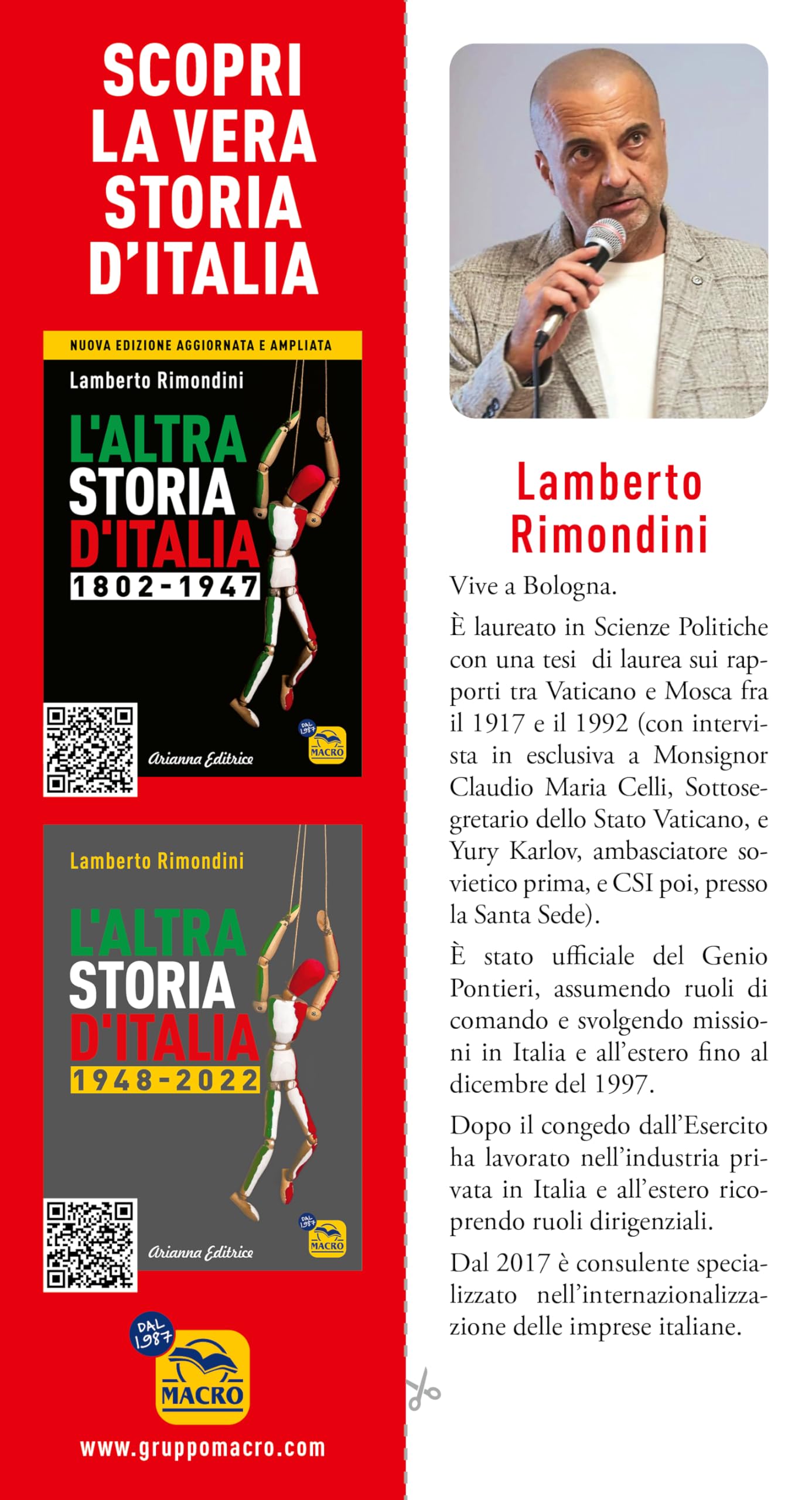 L'altra Storia d'Italia 1802-2022 in 99 tappe per giovani adulti