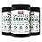 Force Factor Smarter Greens Daily Wellness Powder 3-Pack to Support Energy, Immunity & Digestion, Greens Powder, Superfood Powder with Vitamins, Minerals & Probiotics, Unflavored, 90 Servings