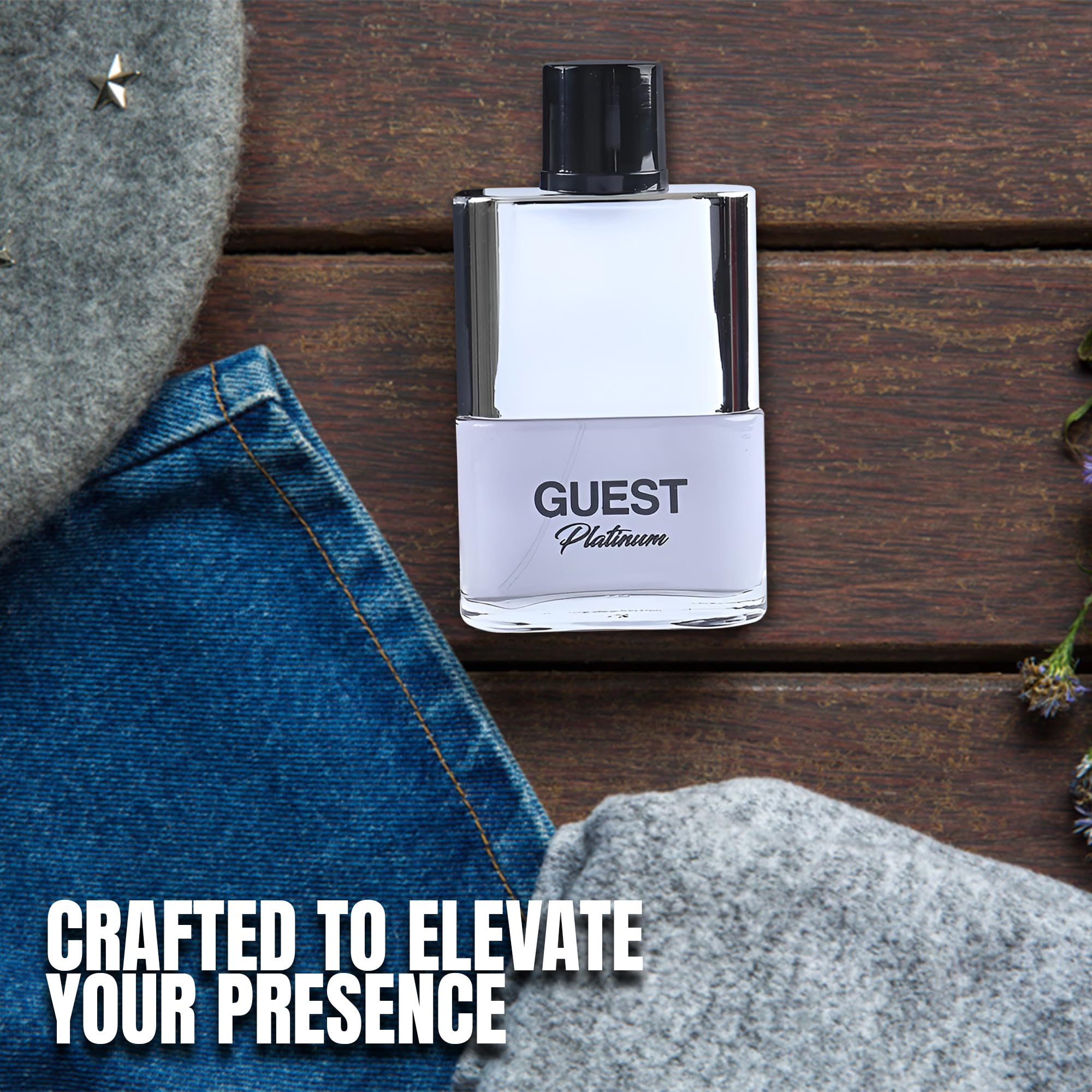 Amazon.com : AFLUXE Guest Platinum Sensual Woody Fragrance for Men