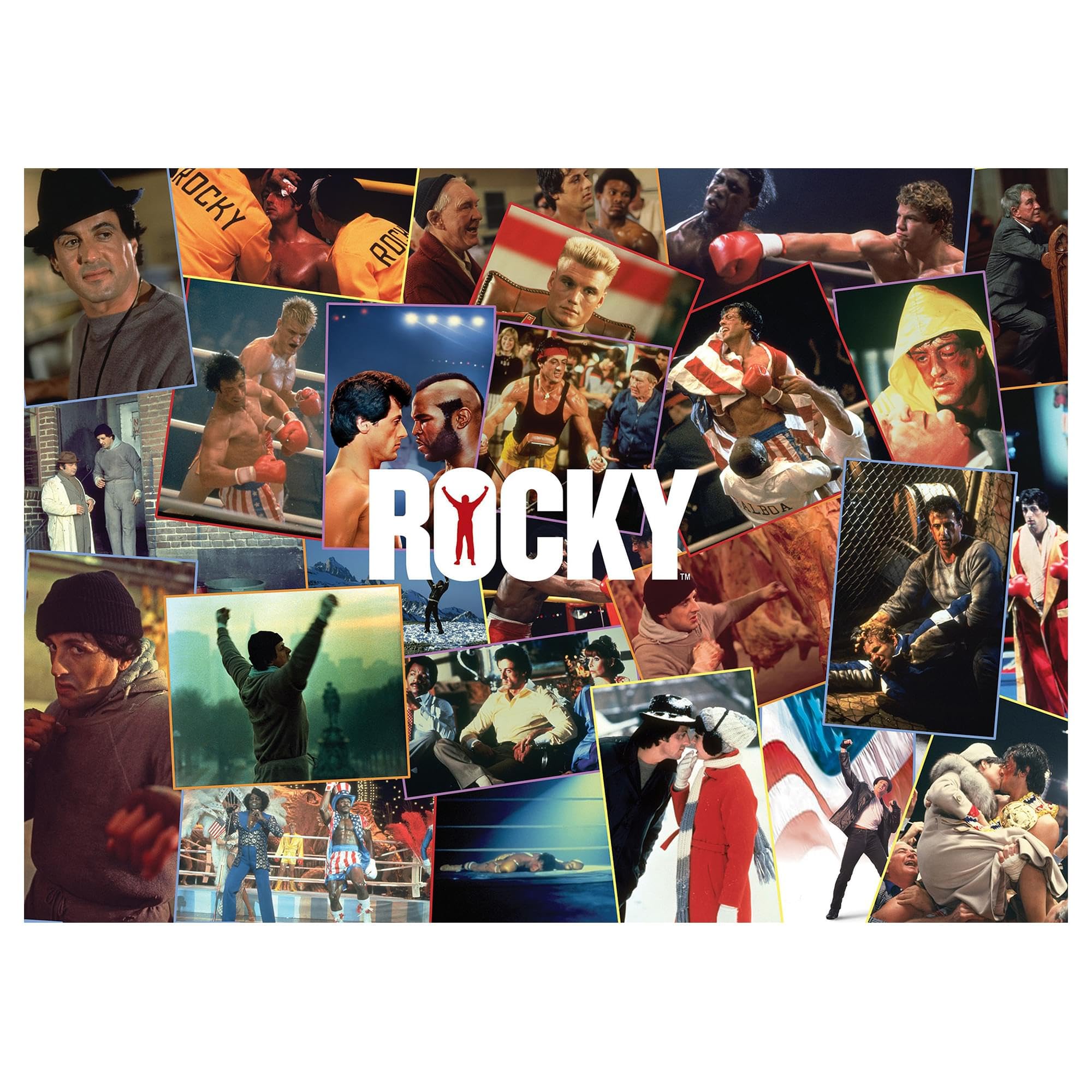 Rocky Movie Collage, puzzle da 1000 pezzi, divertente rompicapo, giocattoli e giochi, 71 x 50 cm
