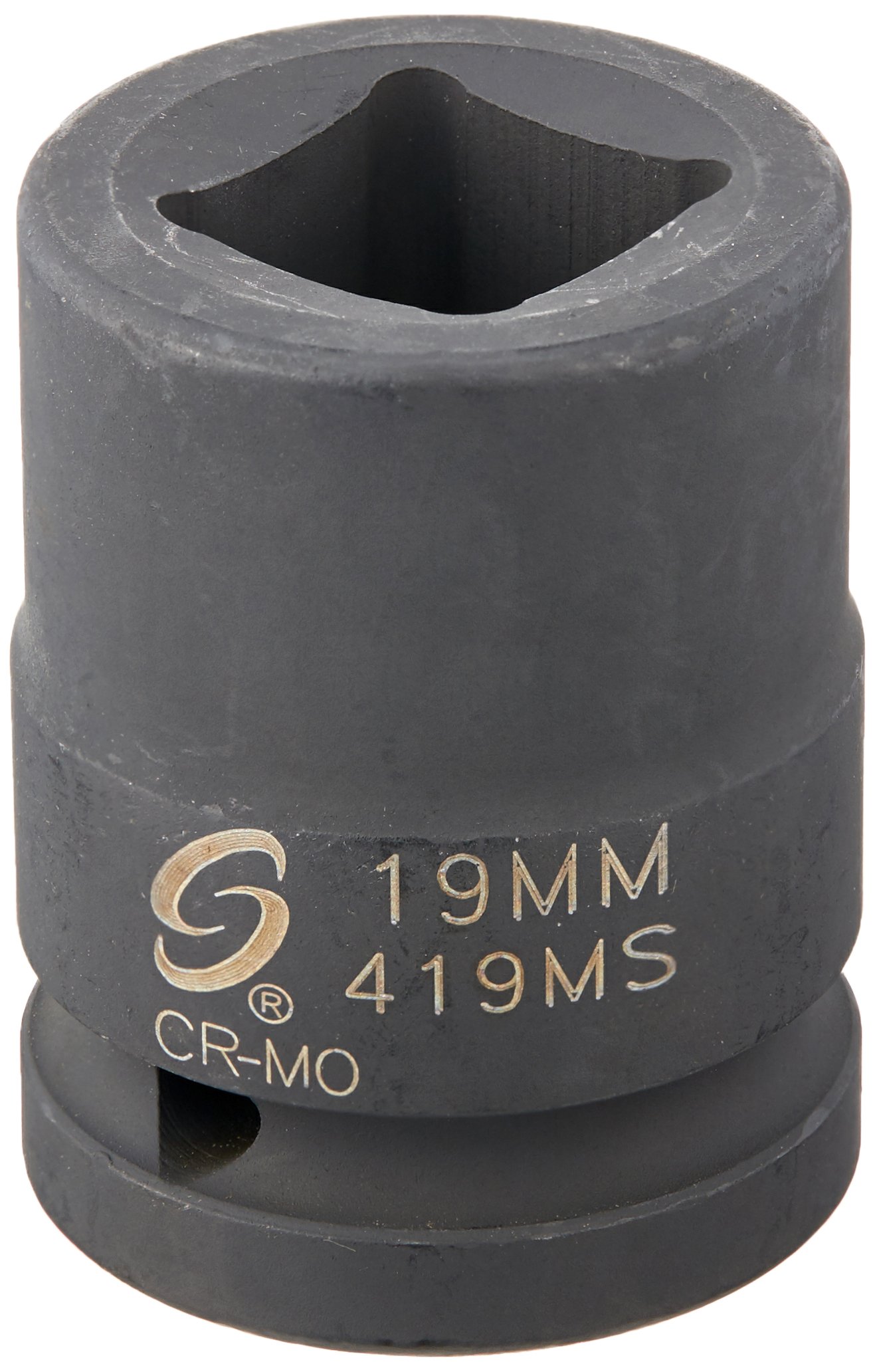 Sunex 419ms 3/4-Inch Drive 19-Mm Impact Socket Square