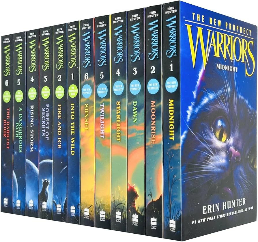 Warriorsシリーズ 18冊セット洋書 Amazon.co.jp: Warrior Cats Volume 1 to 12 Books Collection