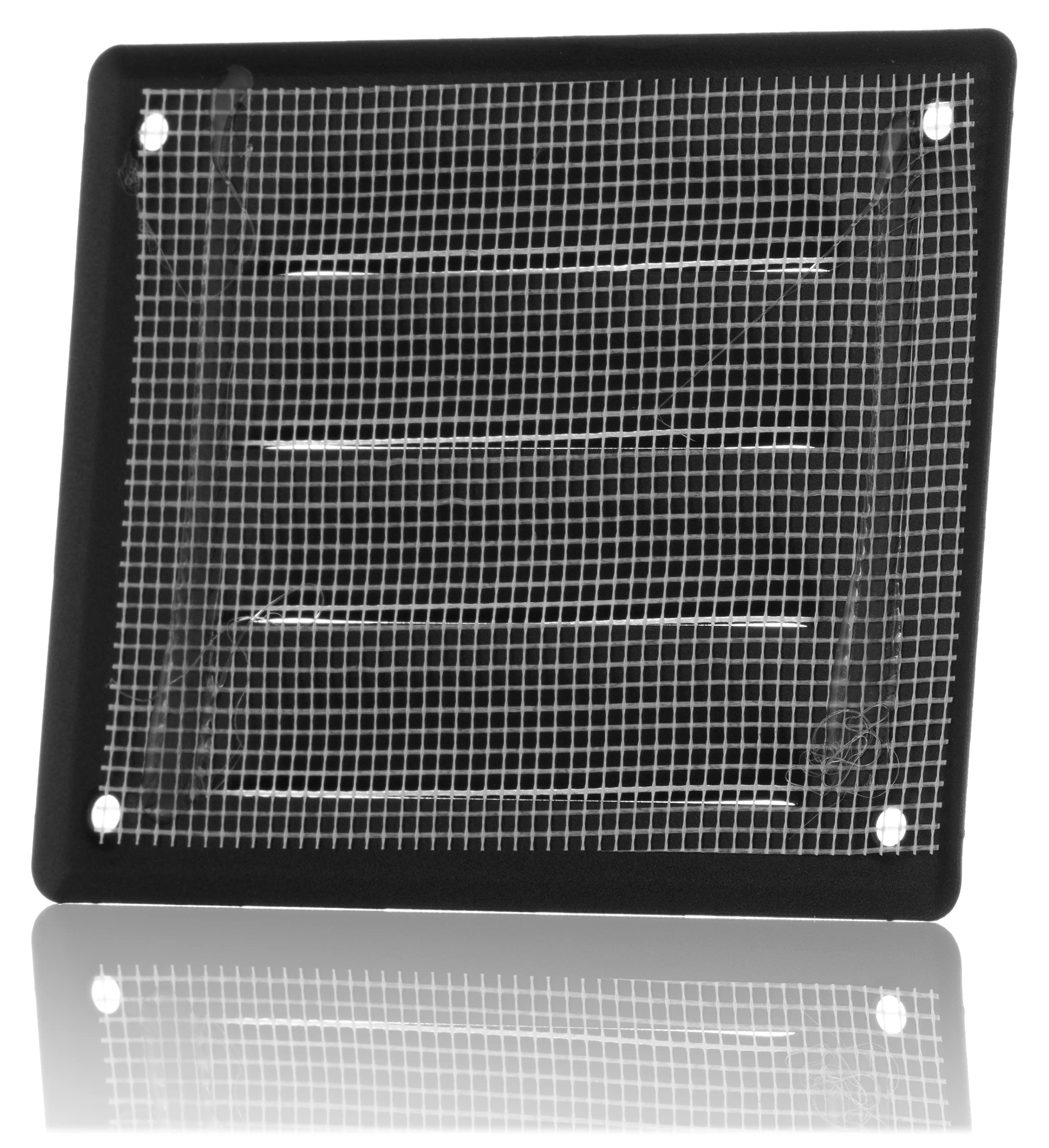 140x105mm / 5.5x4 inch Anthracite Metal Ventilation Grille with Flyscreen - Air Vent Cover, 140x105mm / 5.5x4'' - Image 4