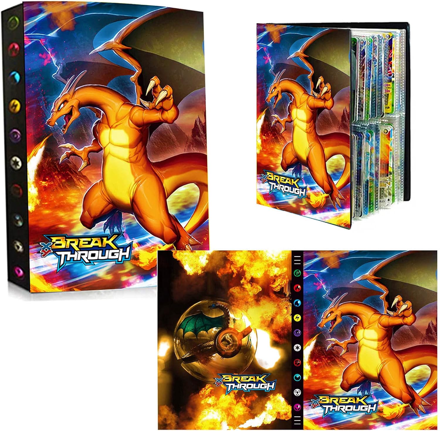 bsdppt Card Binder Card Book, Trading cards Toys card sleeve