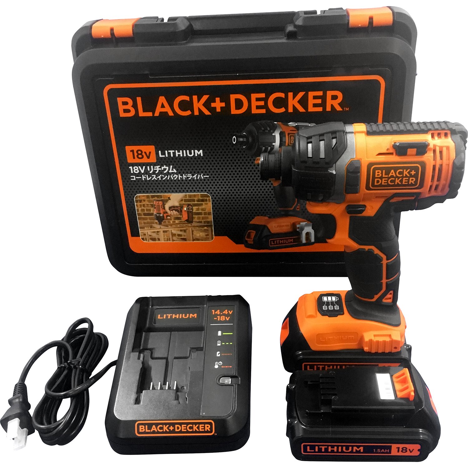 Amazon Co Jp ブラックアンドデッカー Black Decker 電動ドライバー