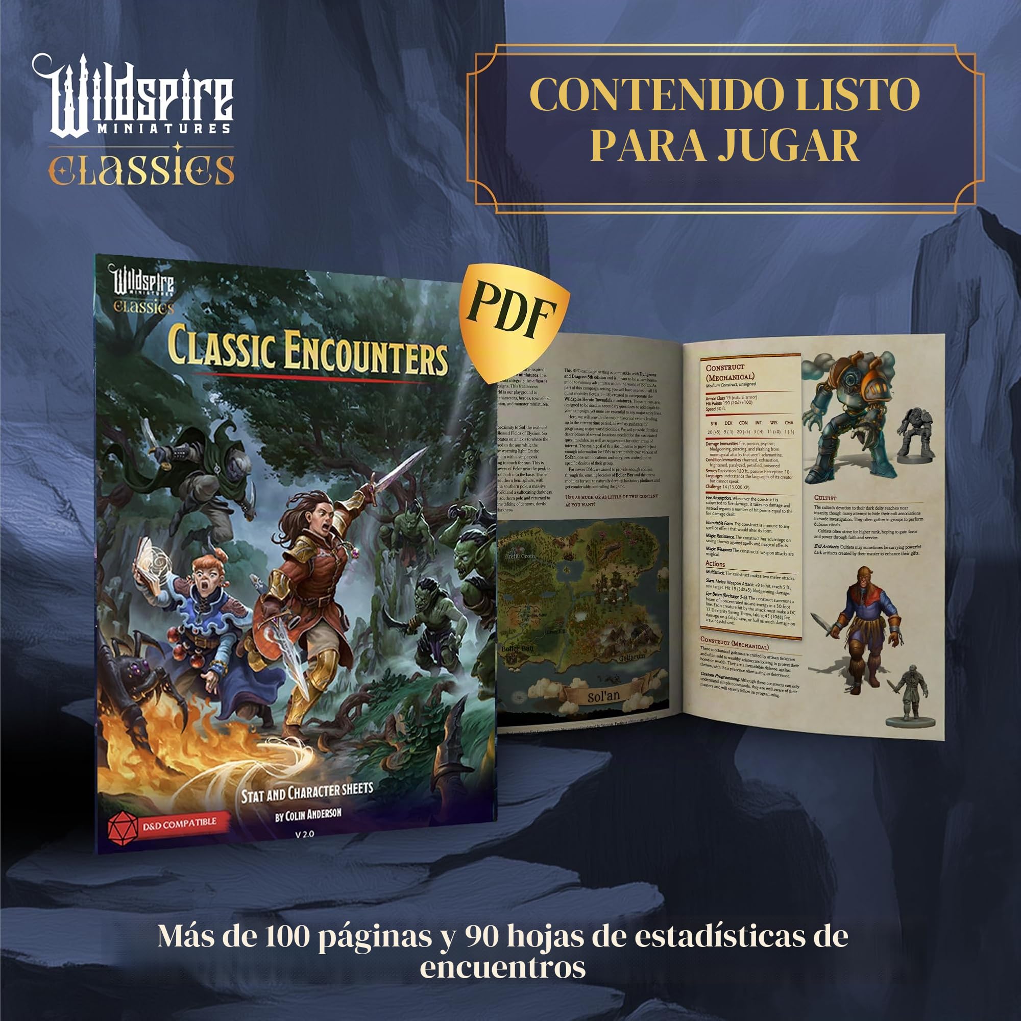 Juego de refuerzos de la Horda, monstruos y encuentros para miniaturas DND, juego a granel de 28 mm, minis DND sin pintar para Dungeons Dragons | D&D Minis RPG juegos de mesa | Figuras de fantasía