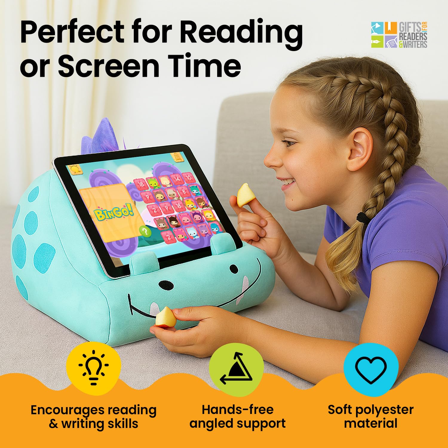 かわいい恐竜の子ども用 iPad 読書スタンド | タブレットスタンド | Amazon.co.jp：かわいいニワトリの子ども用 iPad 読書スタンド