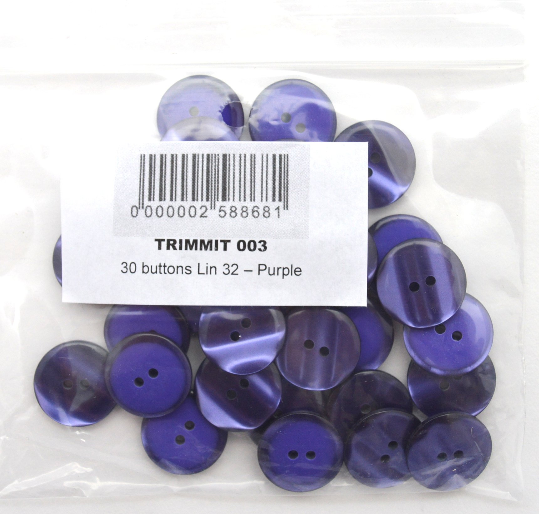 LEDUC Bottoni In Resina Blu Chiaro (Taglia 46, 11mm) - Confezione Da 30 Pezzi Per Cucito E Fai Da Te