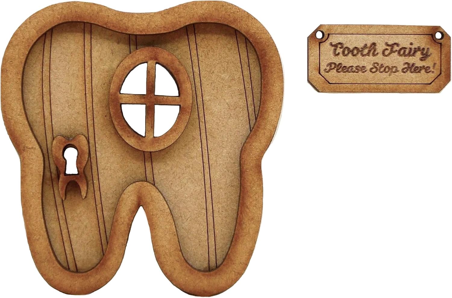 insegna in legno per l'ufficio