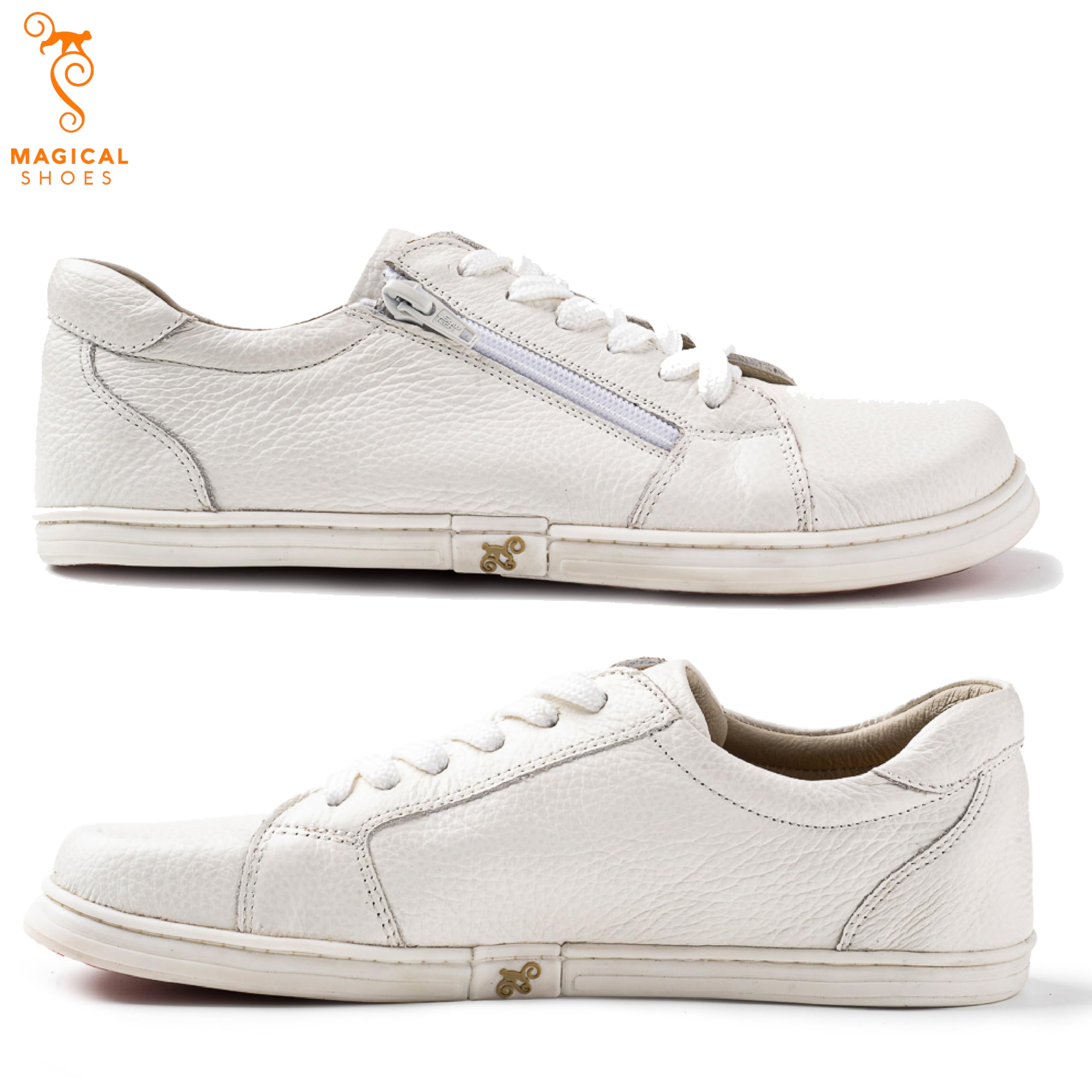 Magical Shoes Barfußschuhe für Damen & Herren, Minimalschuhe atmungsaktiv, Halbschuhe Ultraleicht, minimalistische Schuhe, Schnürschuhe extrem leicht, Barefoot Shoes, Echo