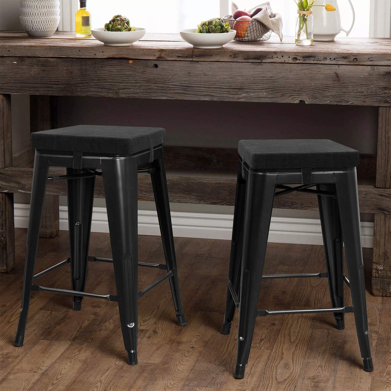 スツール Stool and Cushion for 101  Angel Line Wooden Cambridge 24