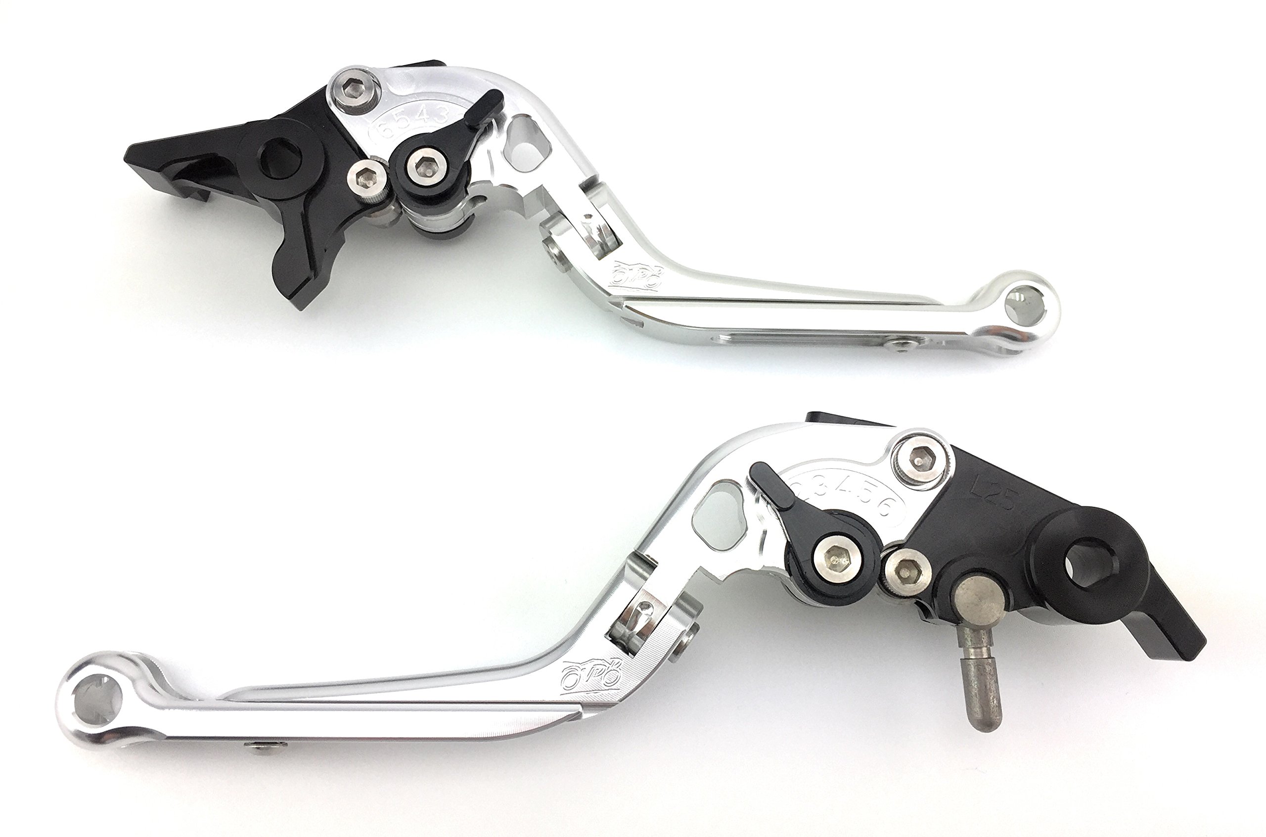 avdb-moto Coppia di leve regolabili e pieghevoli, CNC, Compatibile con Honda CB 1100 2013-2016, CB 1100 RS ed EX 2017-2018 (Compatibile consonalizzabile)