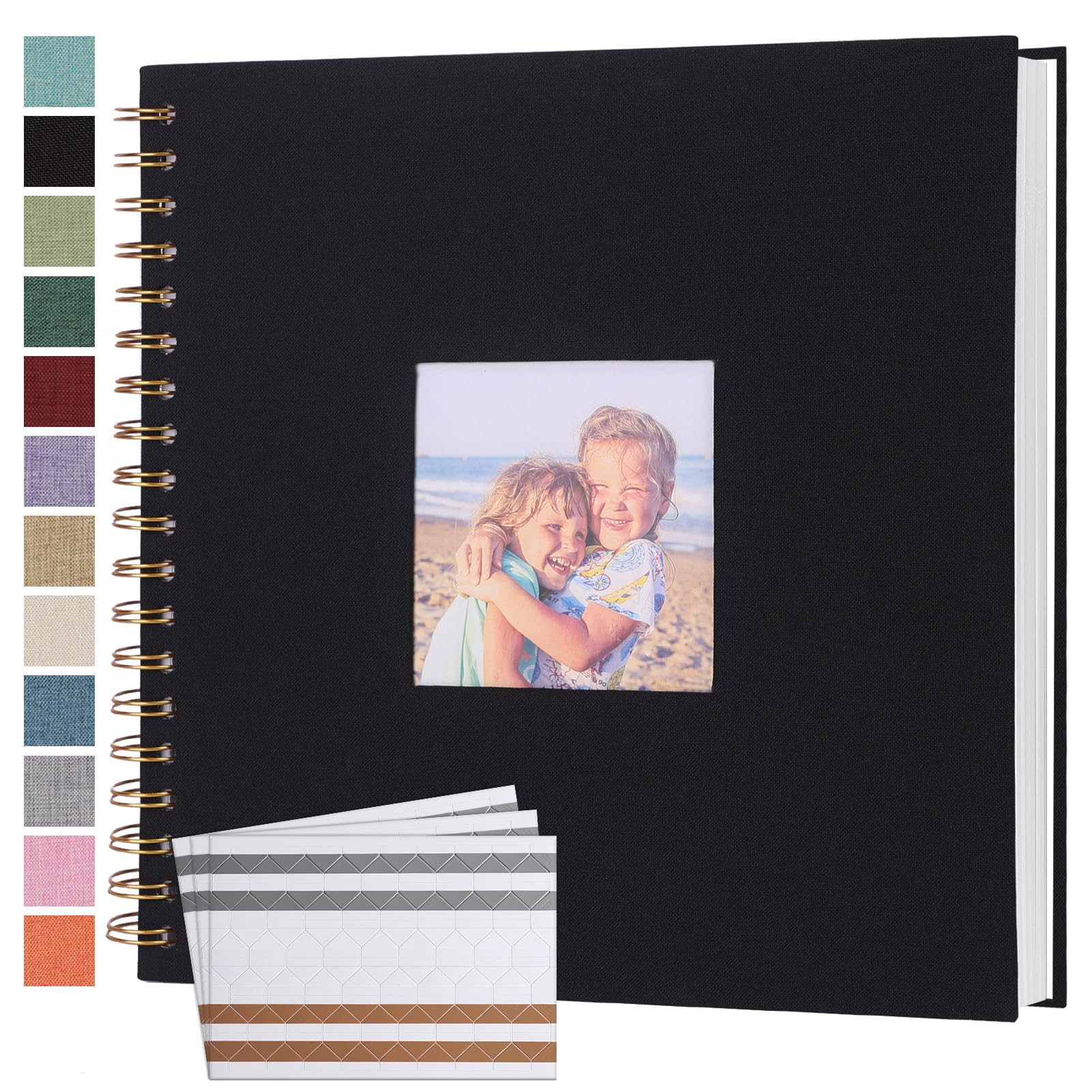 Amazon.com: Scrapbook Photo Album 10x10 Inches 80 Pages Hardcover