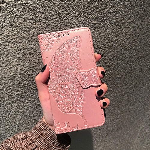 Miniatura 6 de Funda tipo cartera compatible con OnePlus Nord N200 5G para mujer, de piel, con función atril magnético y tarjetero y funda protectora para OnePlus